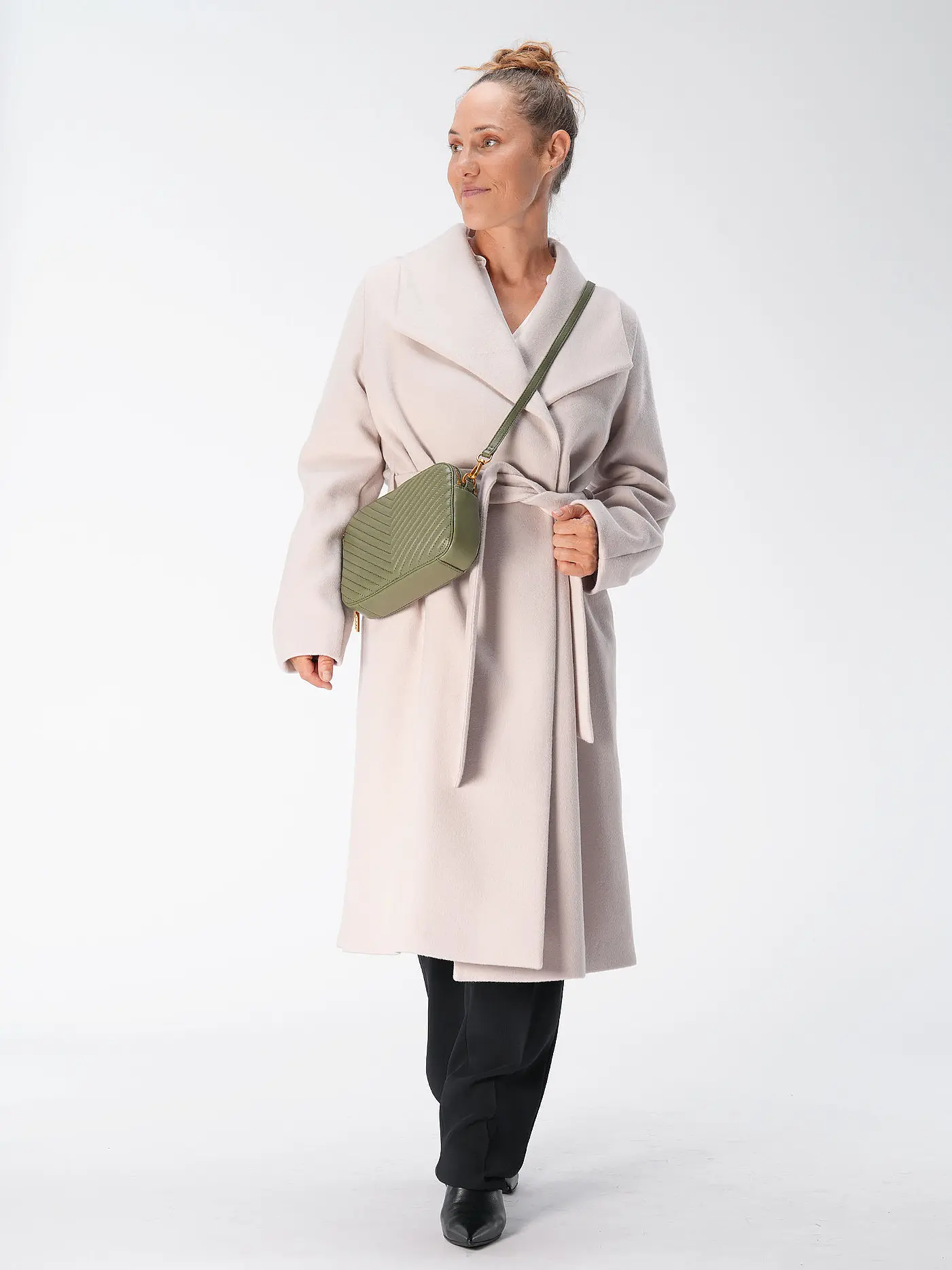 GERRY WEBER | Wollmantel  | beige