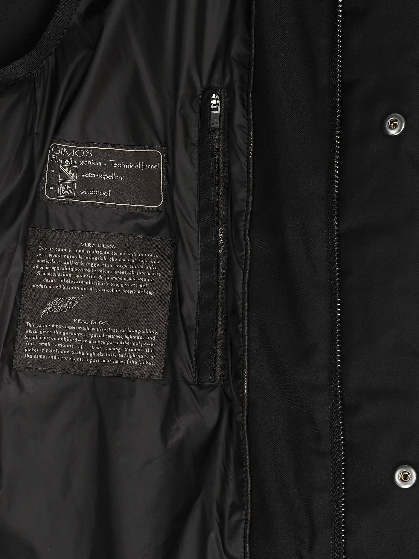 GIMO'S | Steppgilet | schwarz