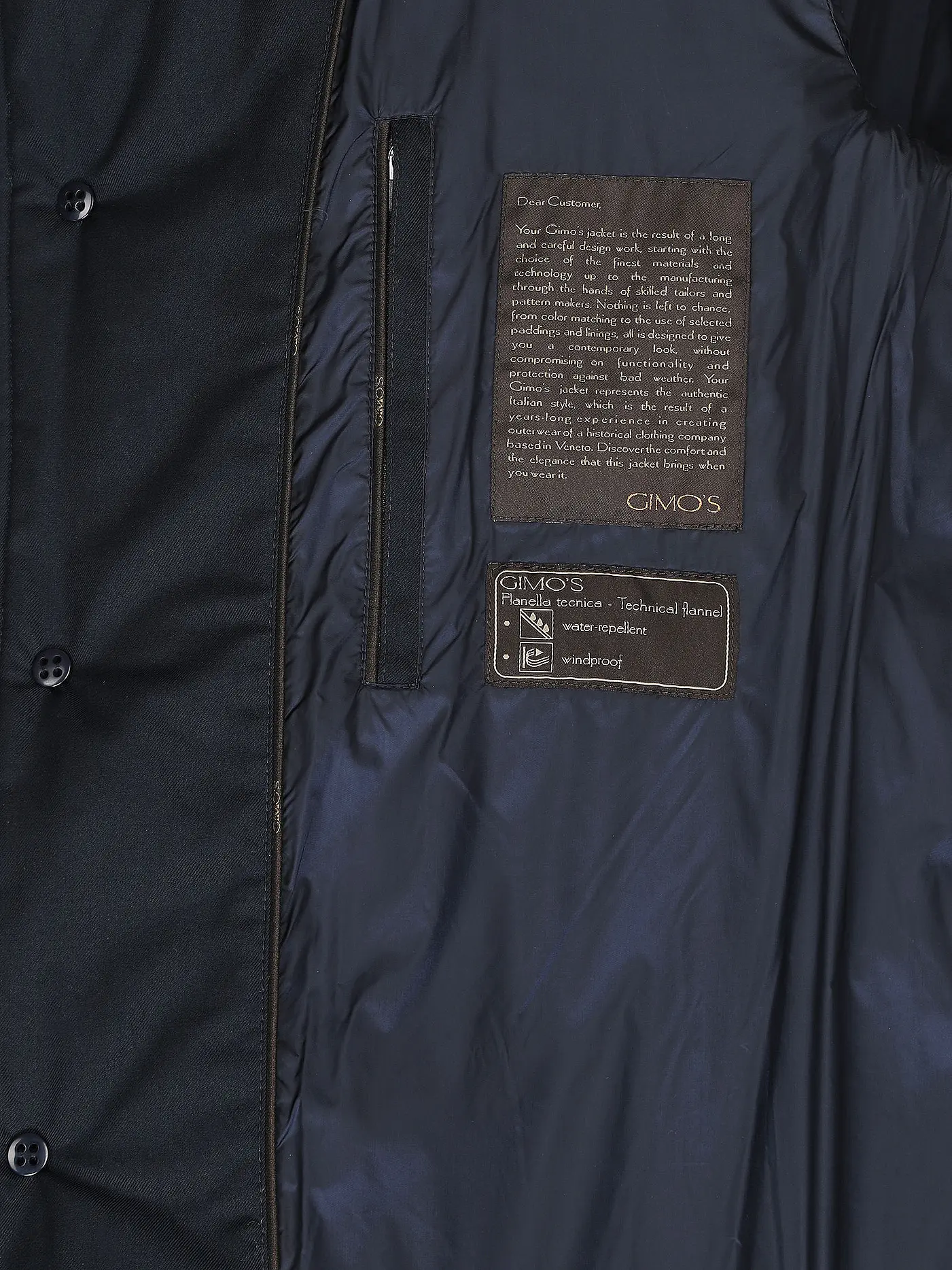 GIMO'S | Steppjacke | blau