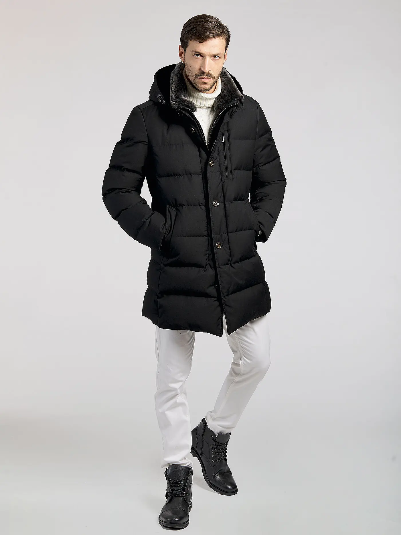 GIMO'S | Steppparka  | schwarz