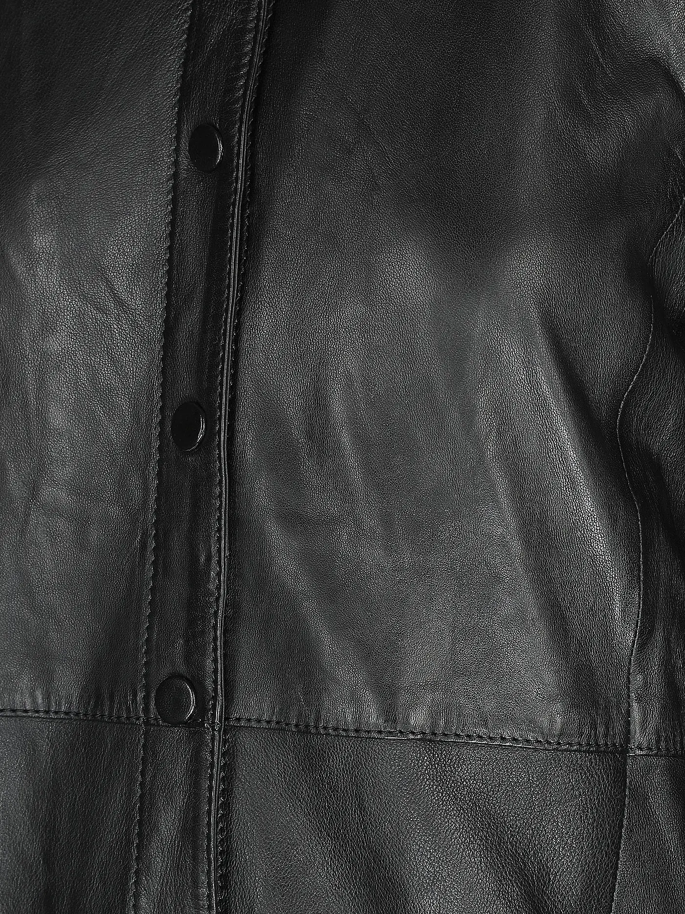 GIPSY BY MAURITIUS | Lederovershirt  | schwarz
