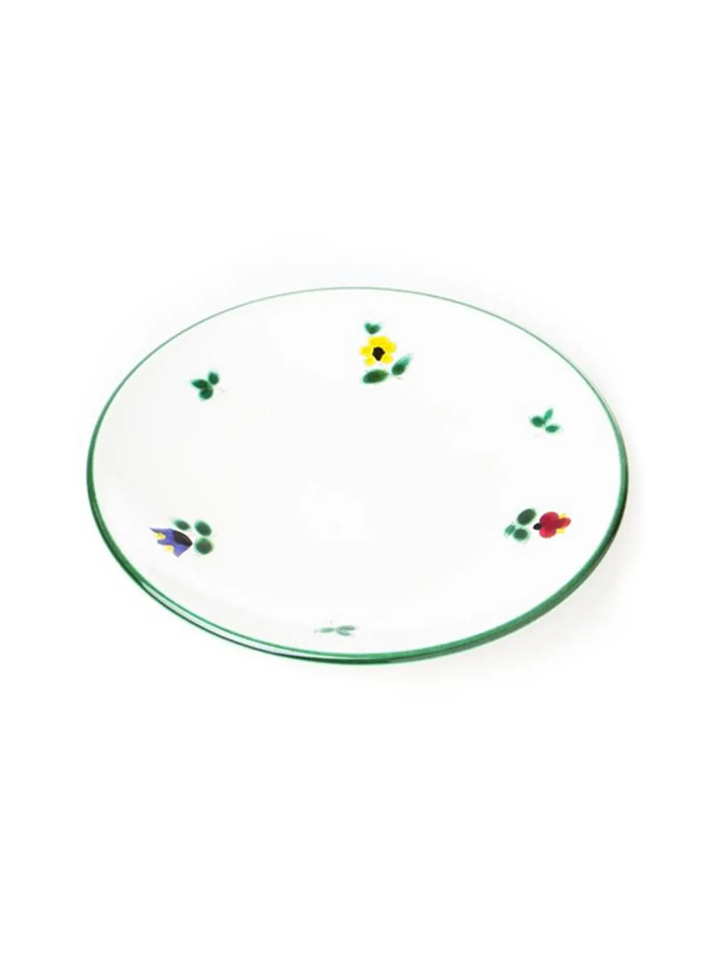 GMUNDNER KERAMIK | Kaffee-Unterteller Cup 15cm "Streublumen" | bunt