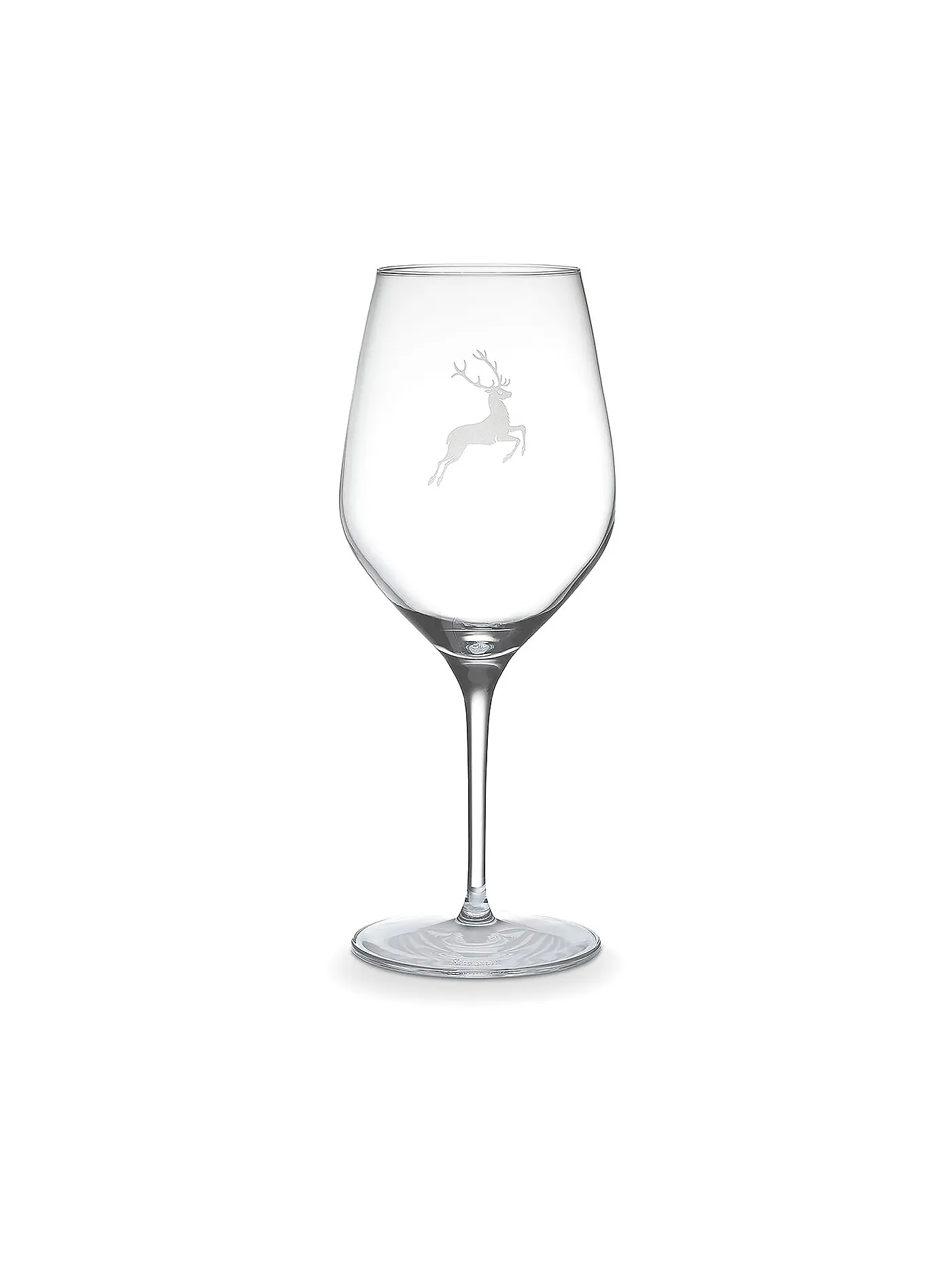 GMUNDNER KERAMIK | Rotweinglas HIRSCH 650ml | transparent