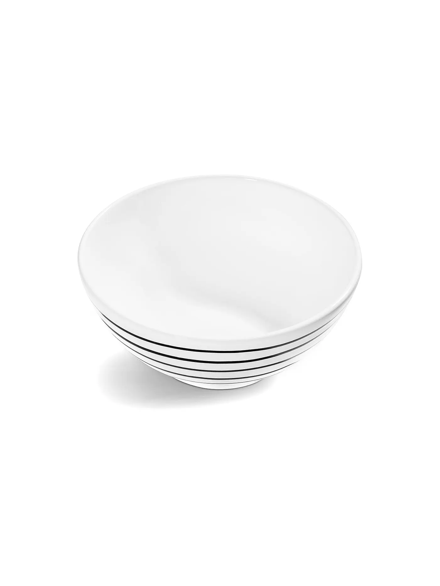 GMUNDNER KERAMIK | Schüssel rund "Grün Geflammt" 20cm | schwarz