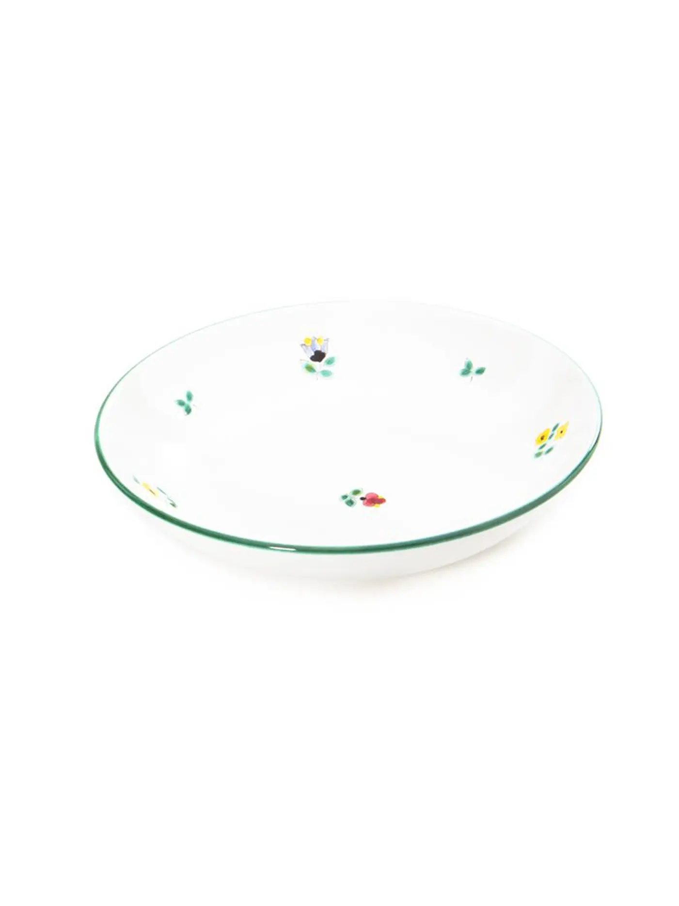 GMUNDNER KERAMIK | Suppenteller Cup "Streublumen" 20cm | bunt
