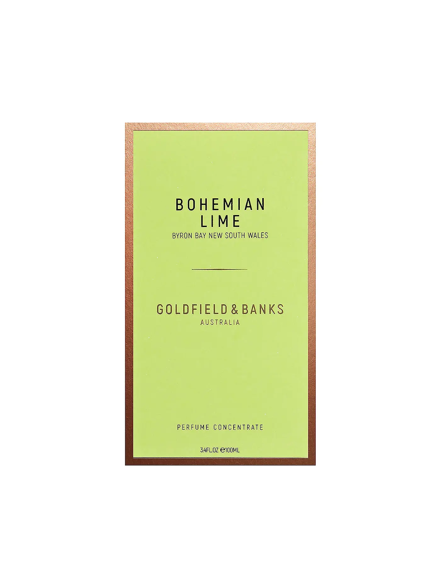 GOLDFIELD&BANKS | Bohemian Lime Eau de Parfum 100ml | keine Farbe