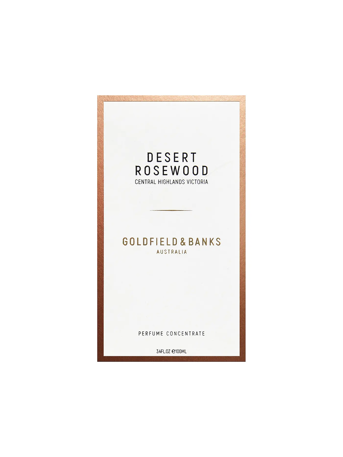 GOLDFIELD&BANKS | Desert Rosewood Eau de Parfum 100ml | keine Farbe