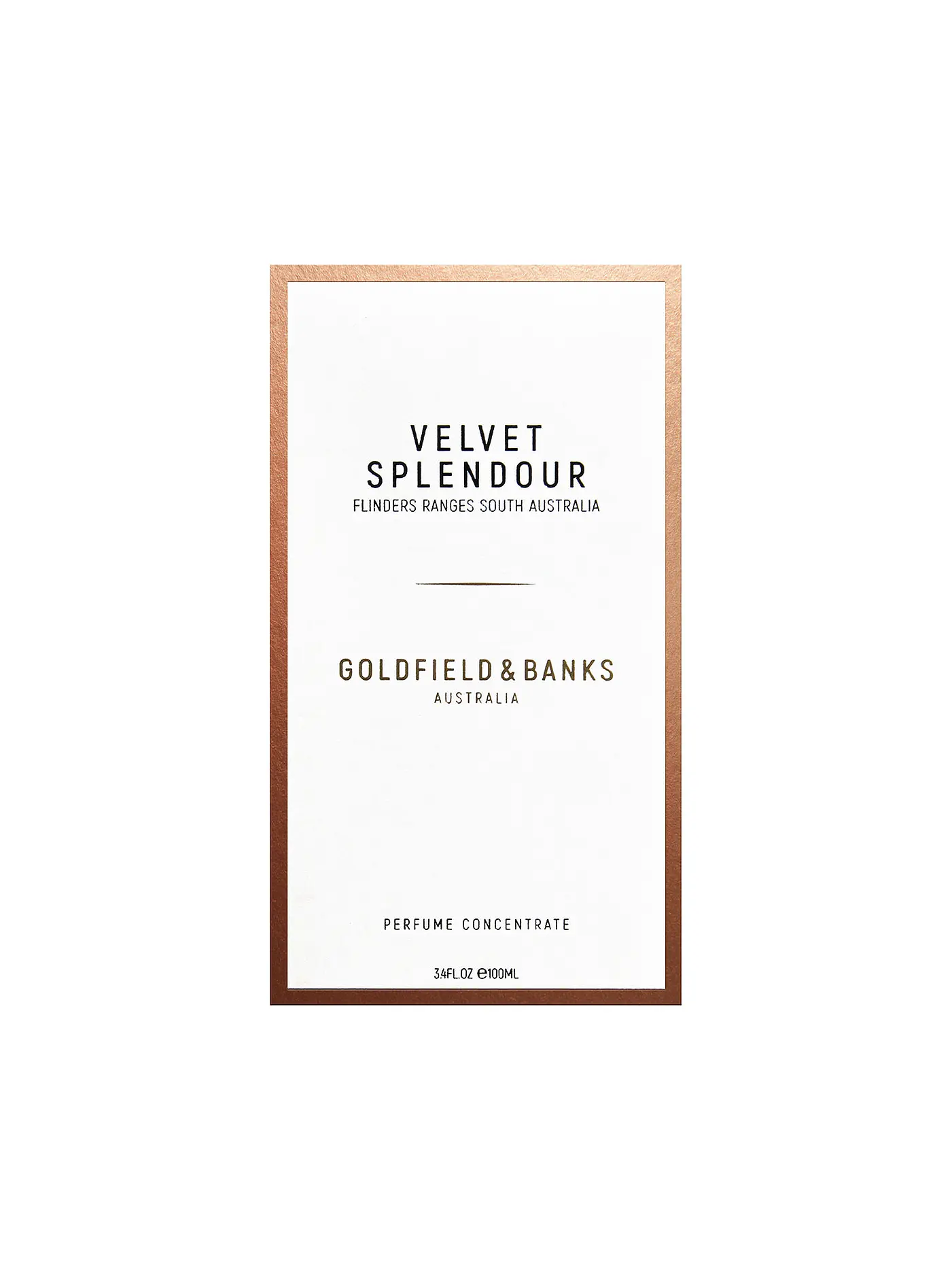 GOLDFIELD&BANKS | Velvet Splendour Eau de Parfum 100ml | keine Farbe