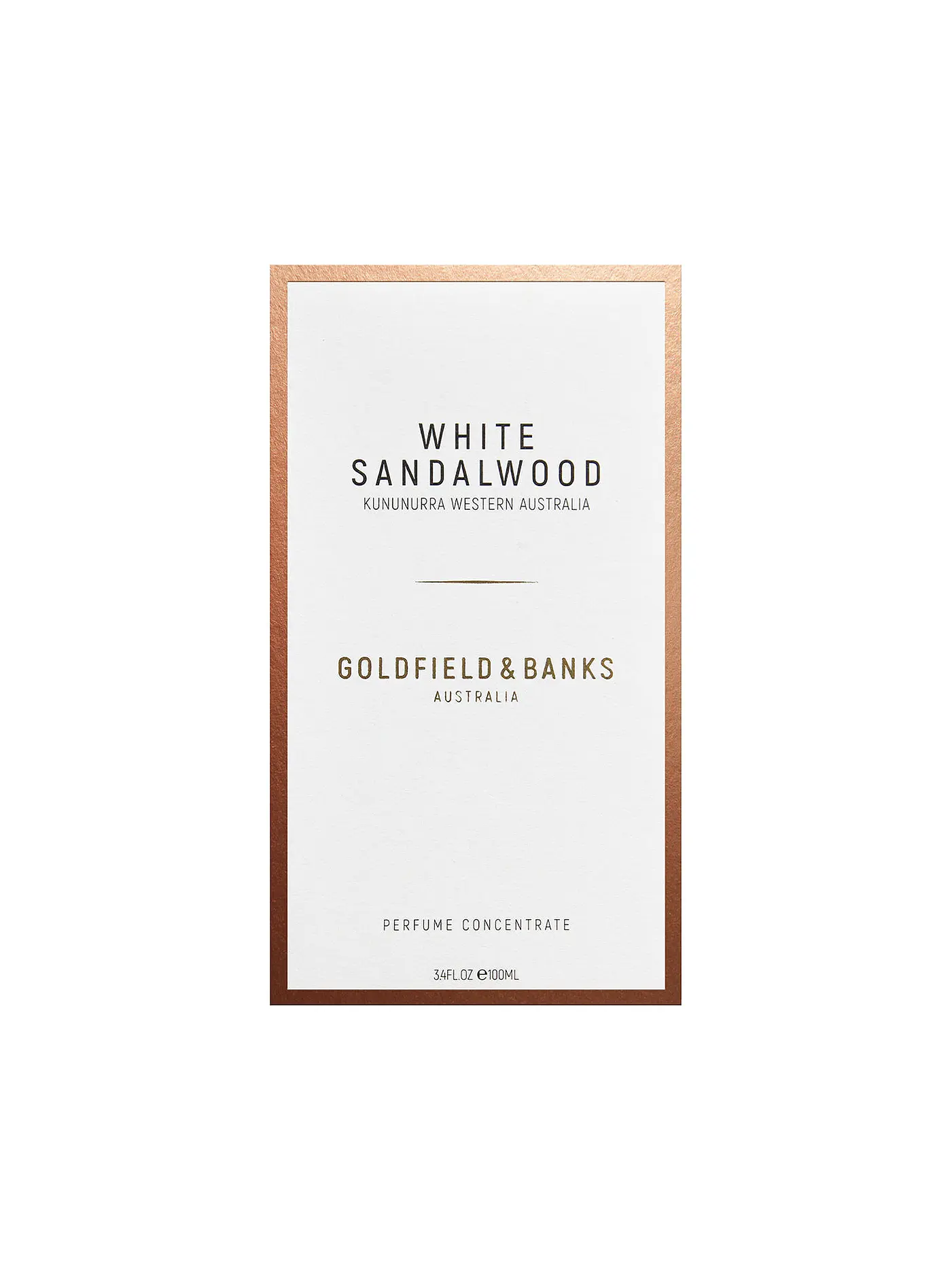 GOLDFIELD&BANKS | White Sandalwood Eau de Parfum 100ml | keine Farbe