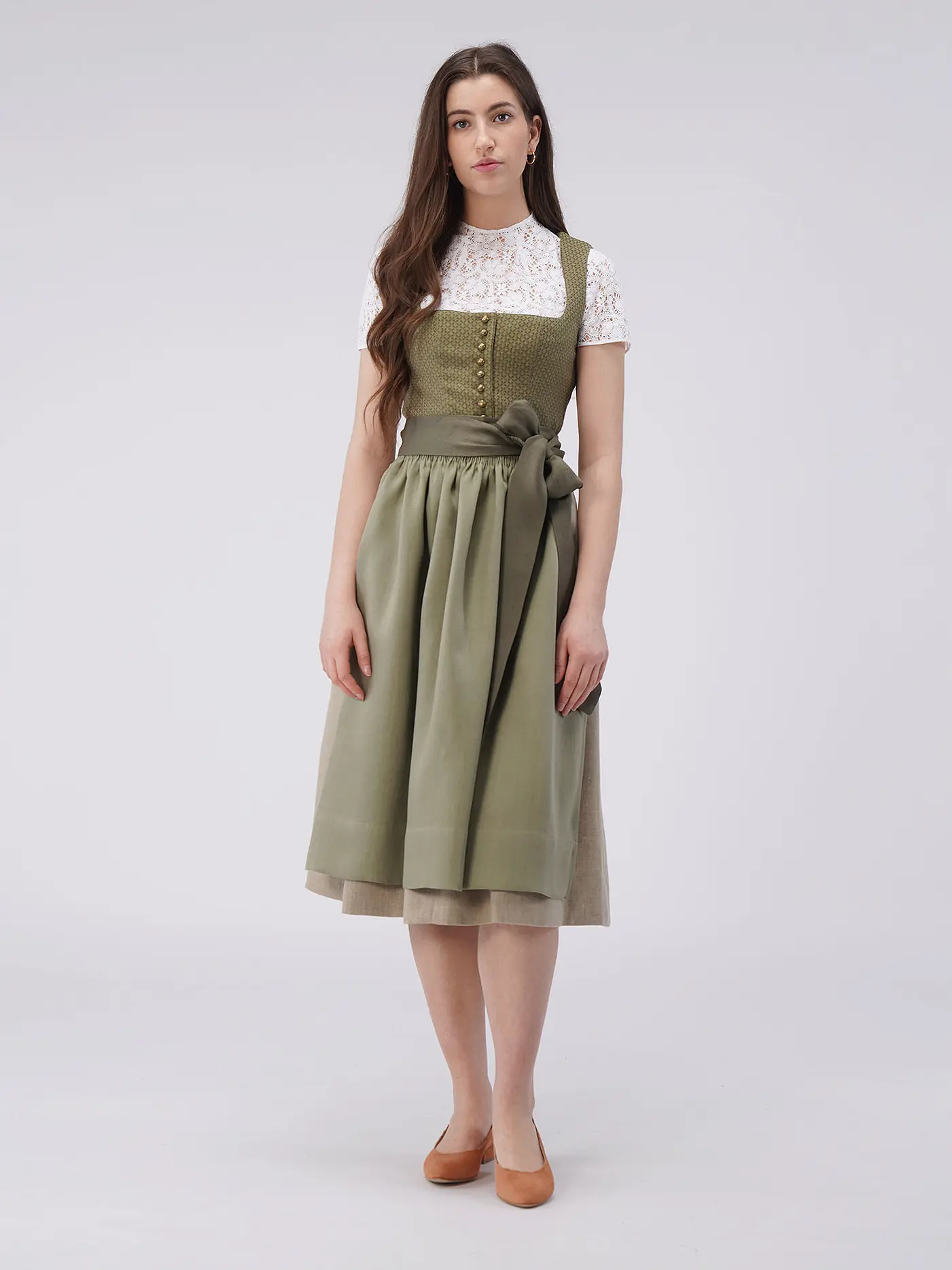GOTTSEIDANK | Dirndl MONIKA | beige