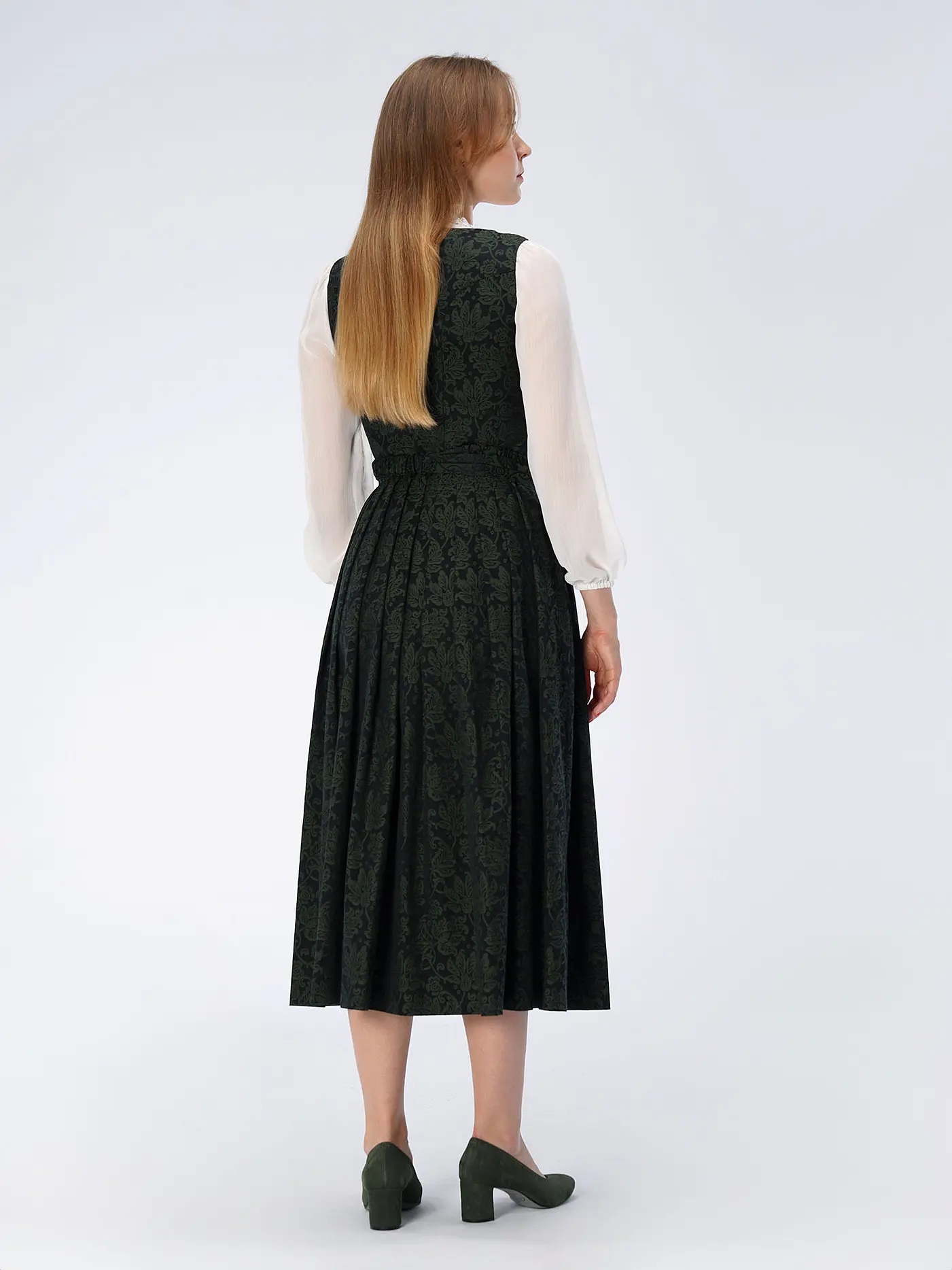 GOTTSEIDANK | Dirndl MONIKA | dunkelgrün