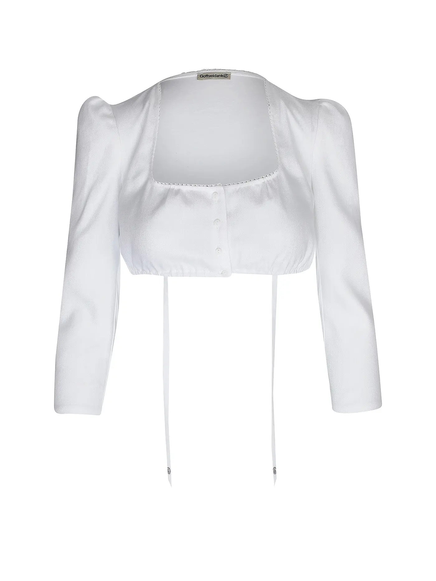 GOTTSEIDANK | Dirndlbluse  JULI | weiss