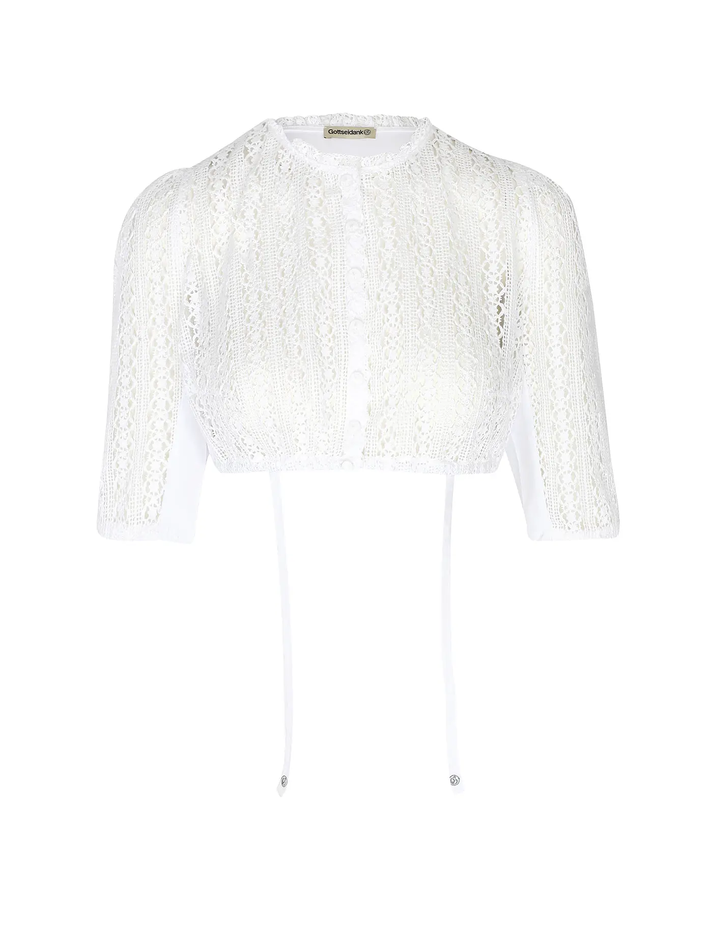 GOTTSEIDANK | Dirndlbluse ANGELIQUE | weiss