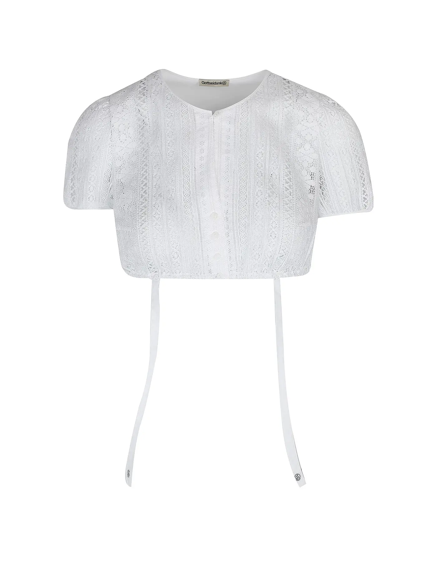 GOTTSEIDANK | Dirndlbluse ELLA  | weiss