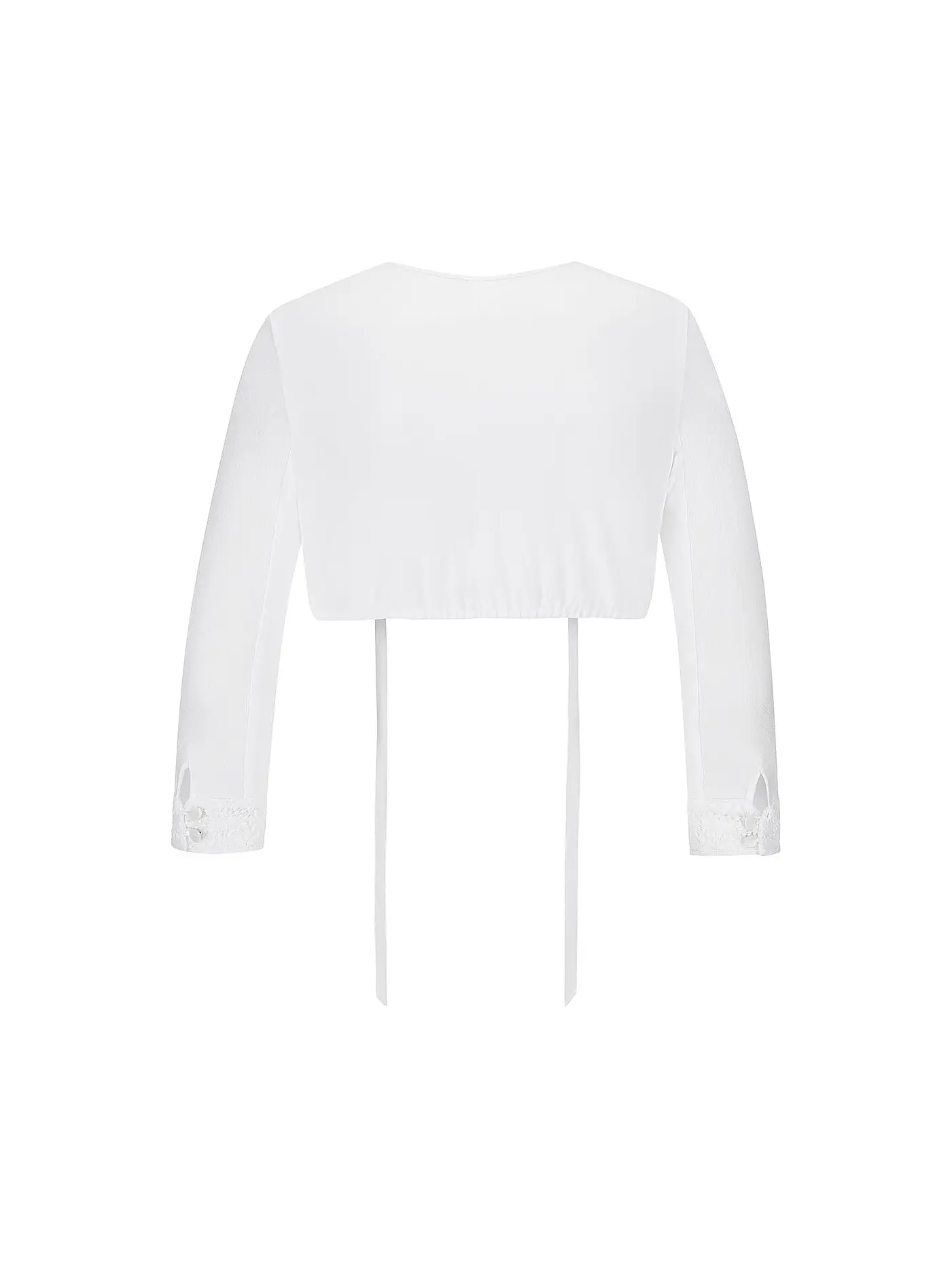 GOTTSEIDANK | Dirndlbluse HELGA | weiss