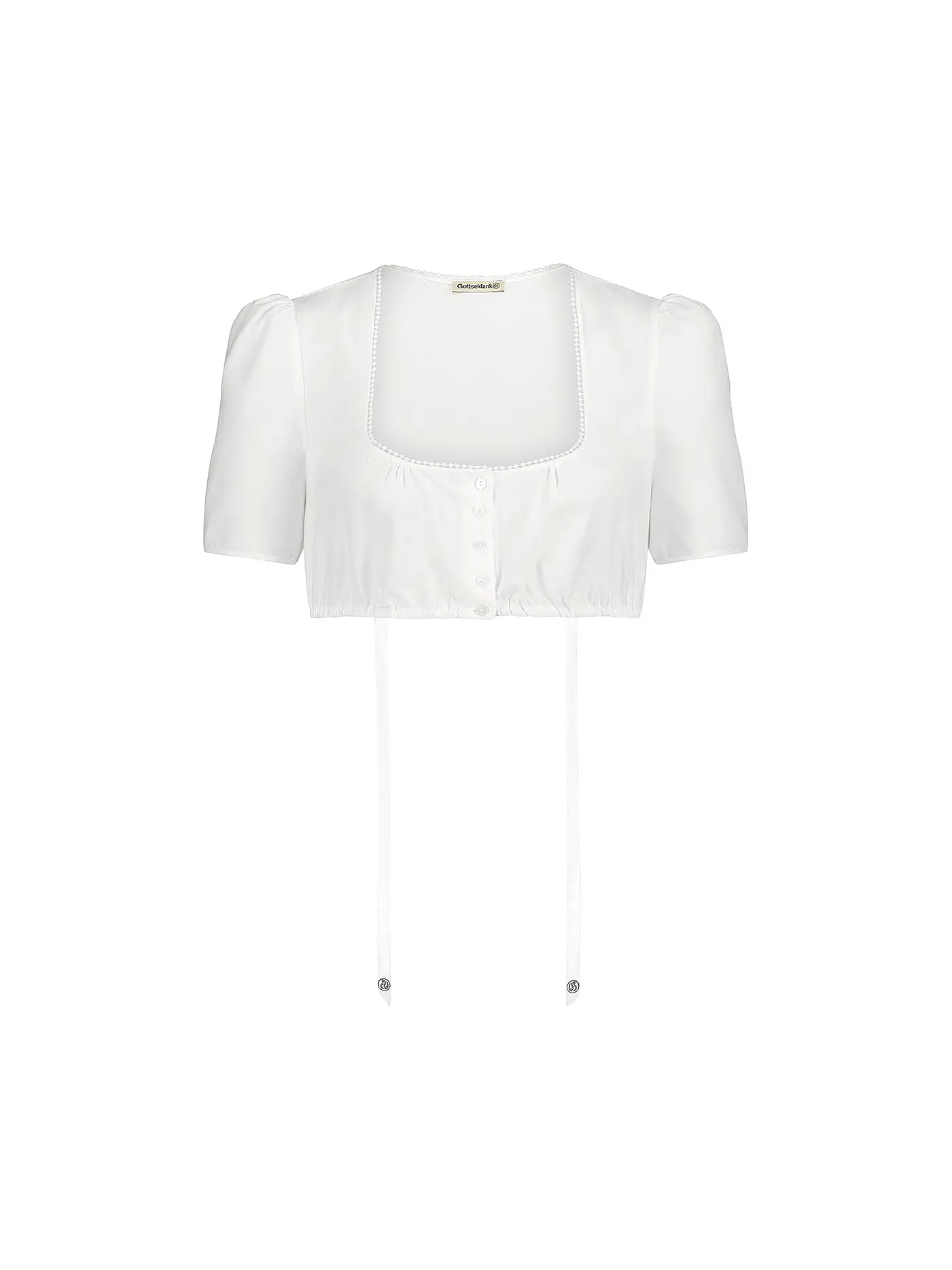 GOTTSEIDANK | Dirndlbluse PALINA | weiss