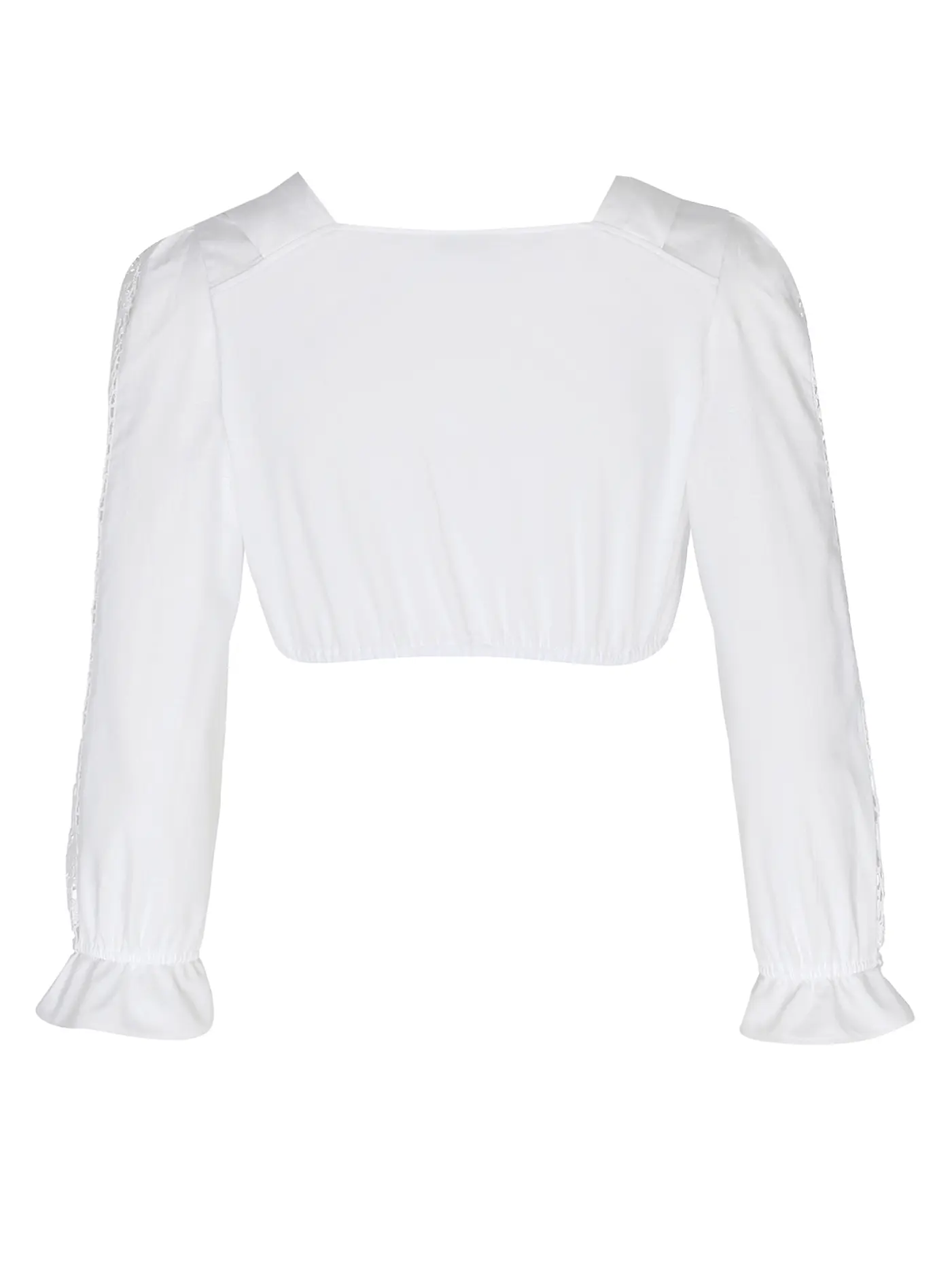 GOTTSEIDANK | Dirndlbluse SIMONE | weiss