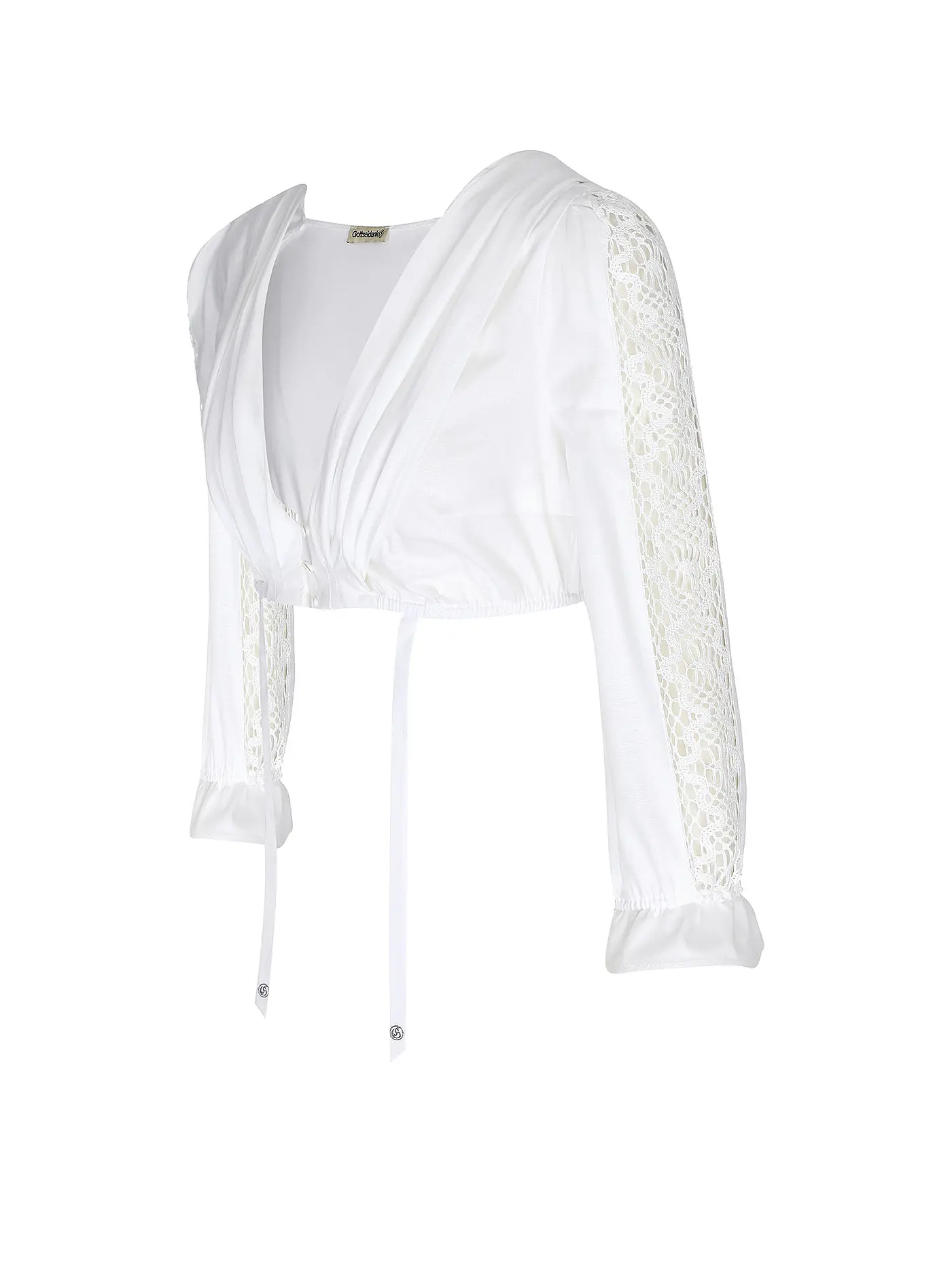 GOTTSEIDANK | Dirndlbluse SIMONE | weiss