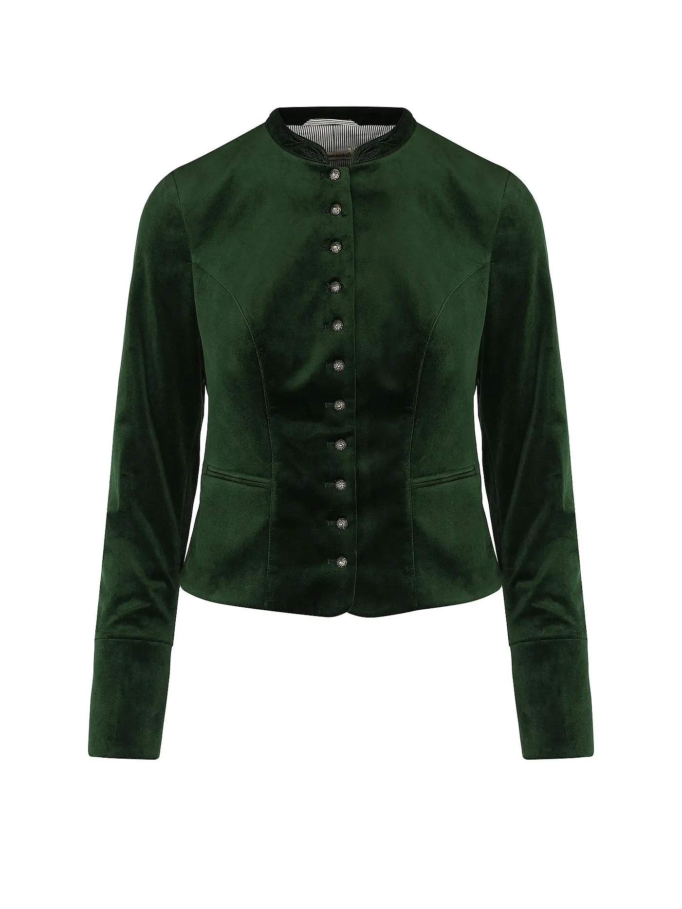 GOTTSEIDANK | Blazer BARBARA | dunkelgrün