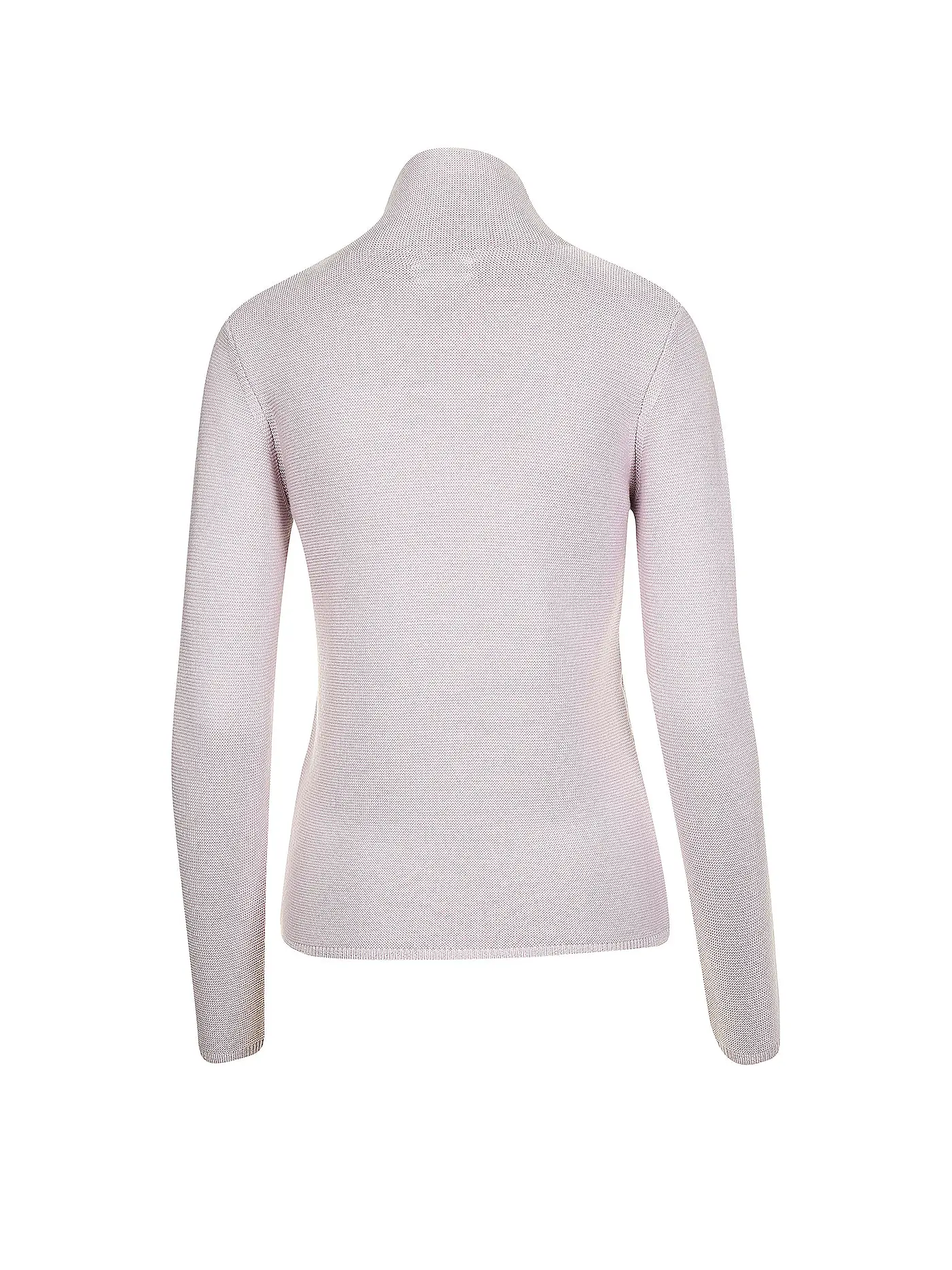 GOTTSEIDANK | Trachten Rollkragenpullover Antje | rosa
