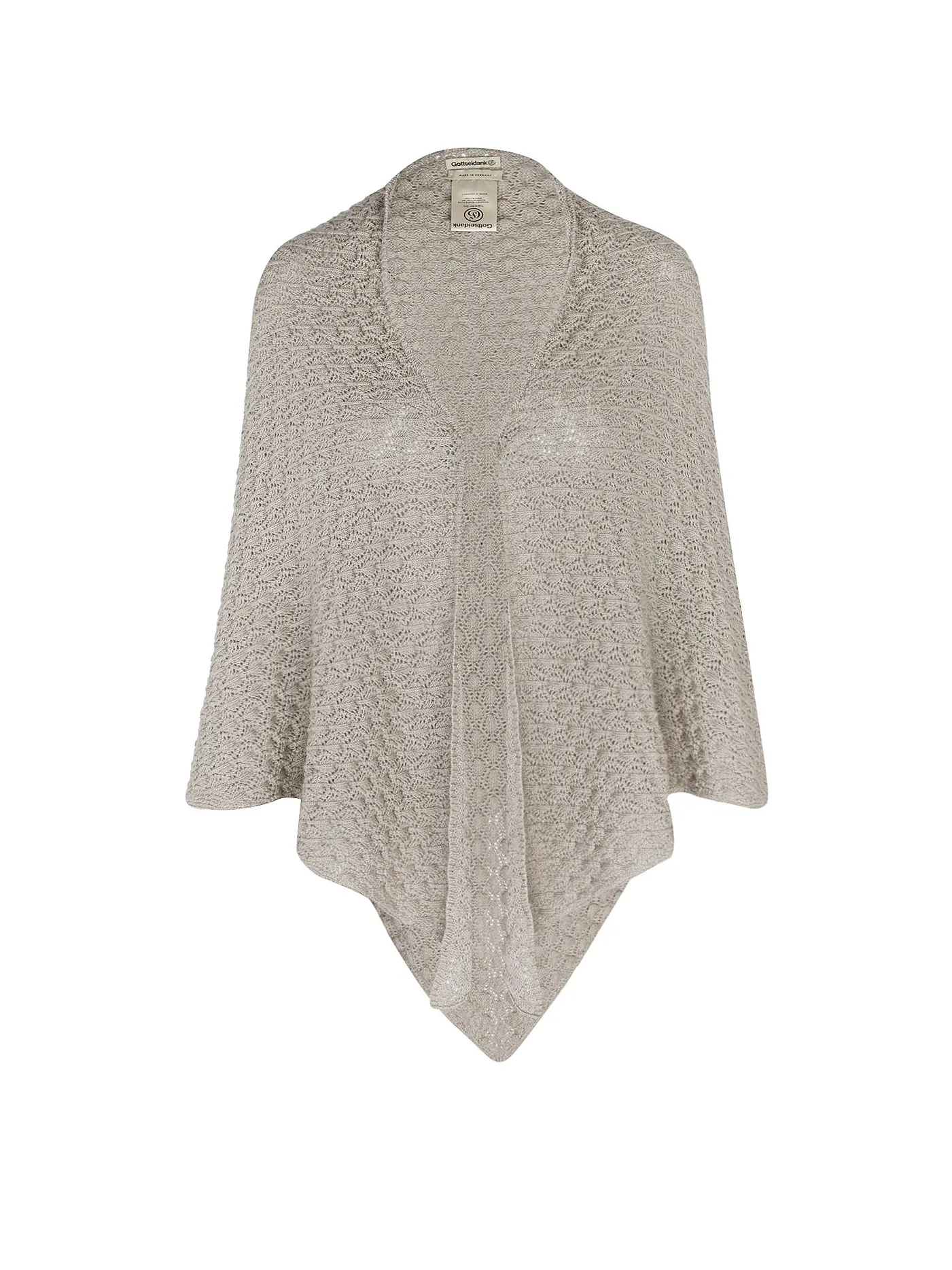 GOTTSEIDANK | Trachten Stola JOLANDA  | creme