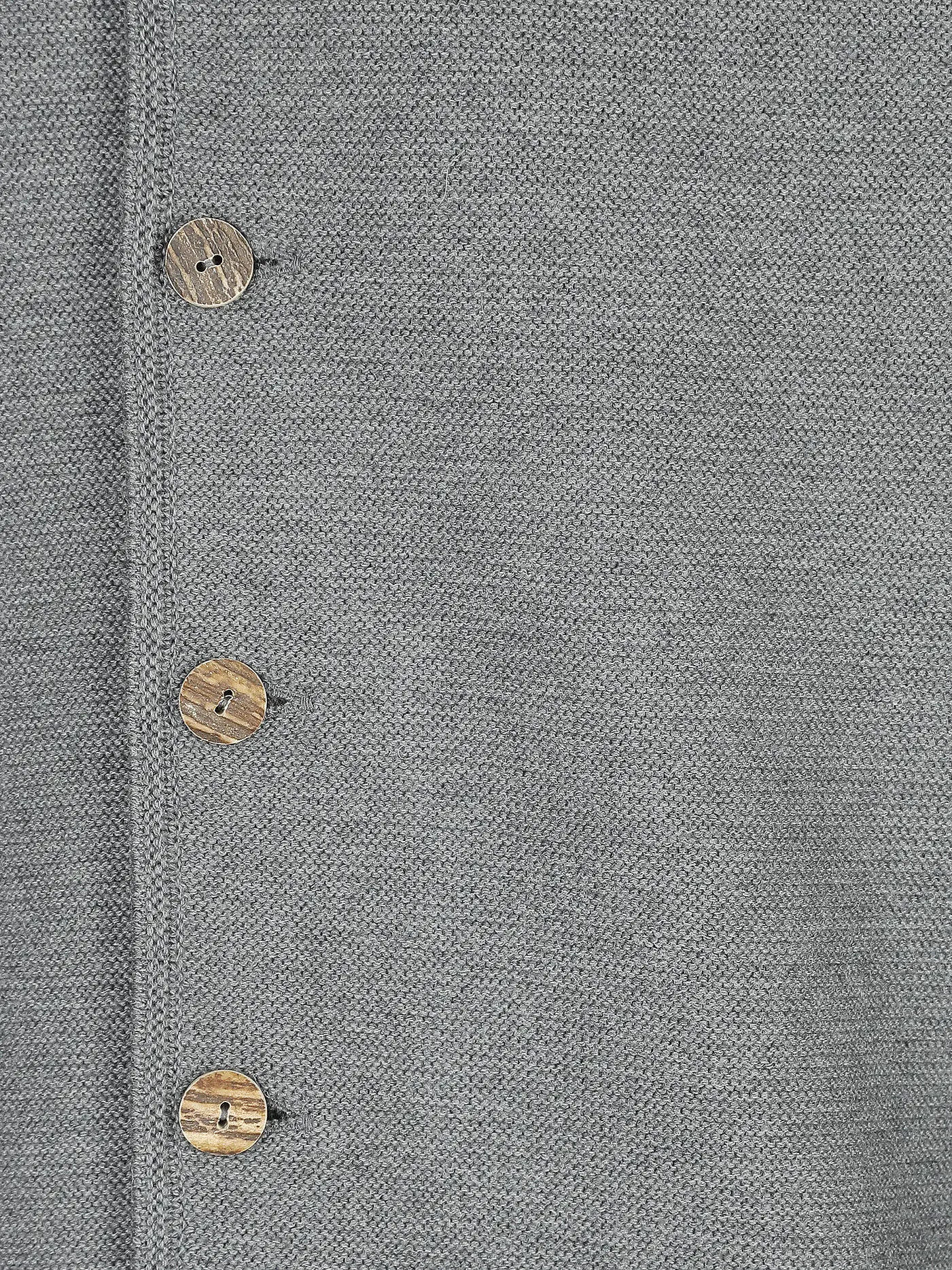 GOTTSEIDANK | Trachten Strickjacke  Anselm | grau