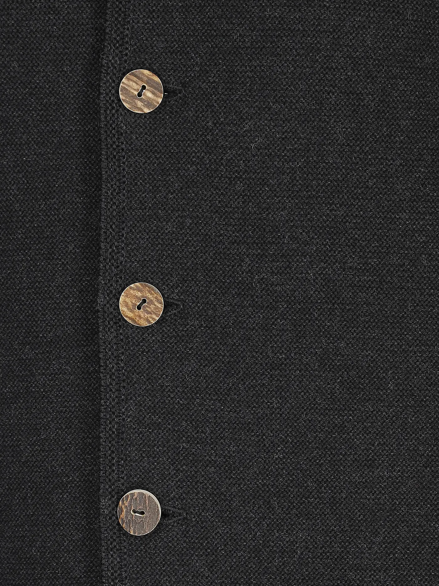 GOTTSEIDANK | Trachten Strickjacke  Anselm | schwarz