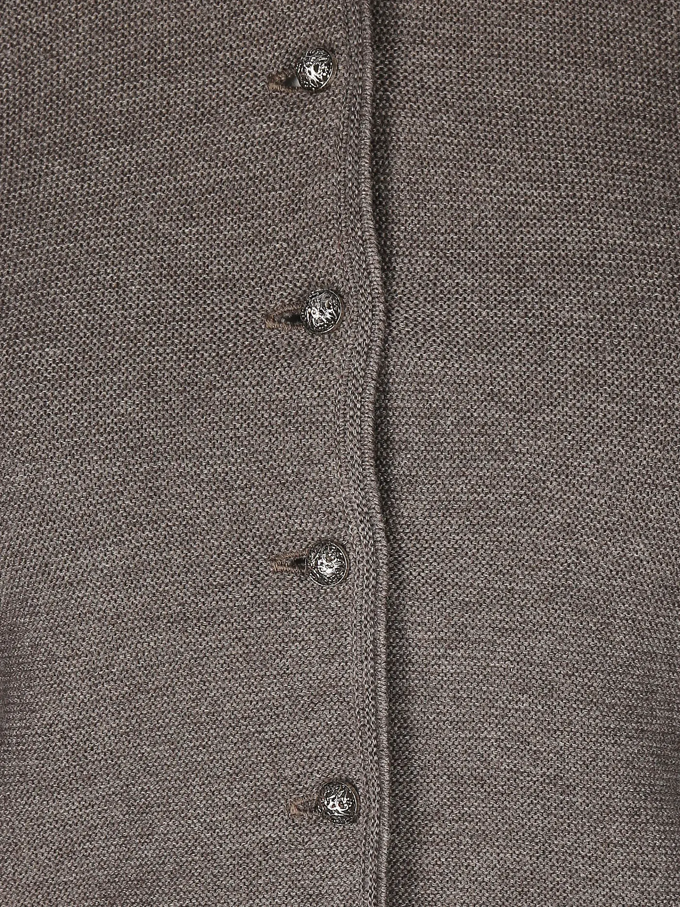 GOTTSEIDANK | Trachten Strickjacke Aloisia  | braun