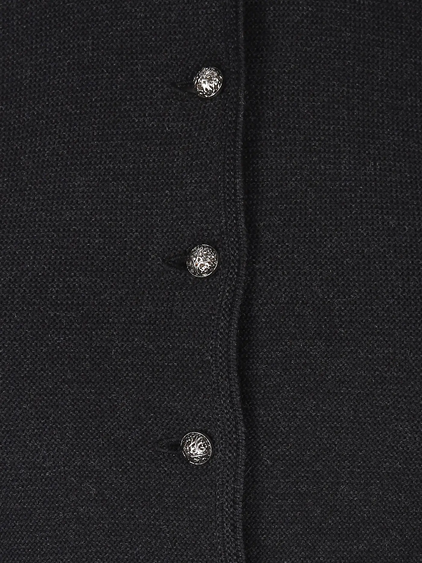 GOTTSEIDANK | Trachten Strickjacke Aloisia  | schwarz