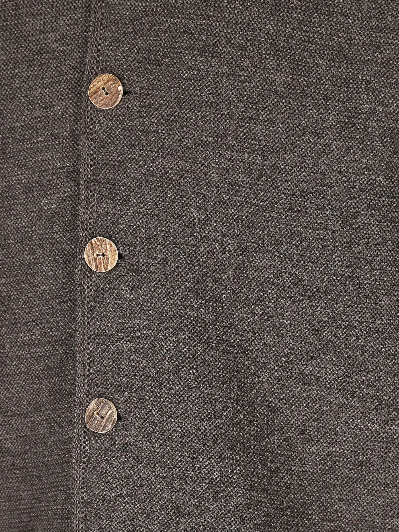 GOTTSEIDANK | Trachten Strickjacke ALOISIUS | grau