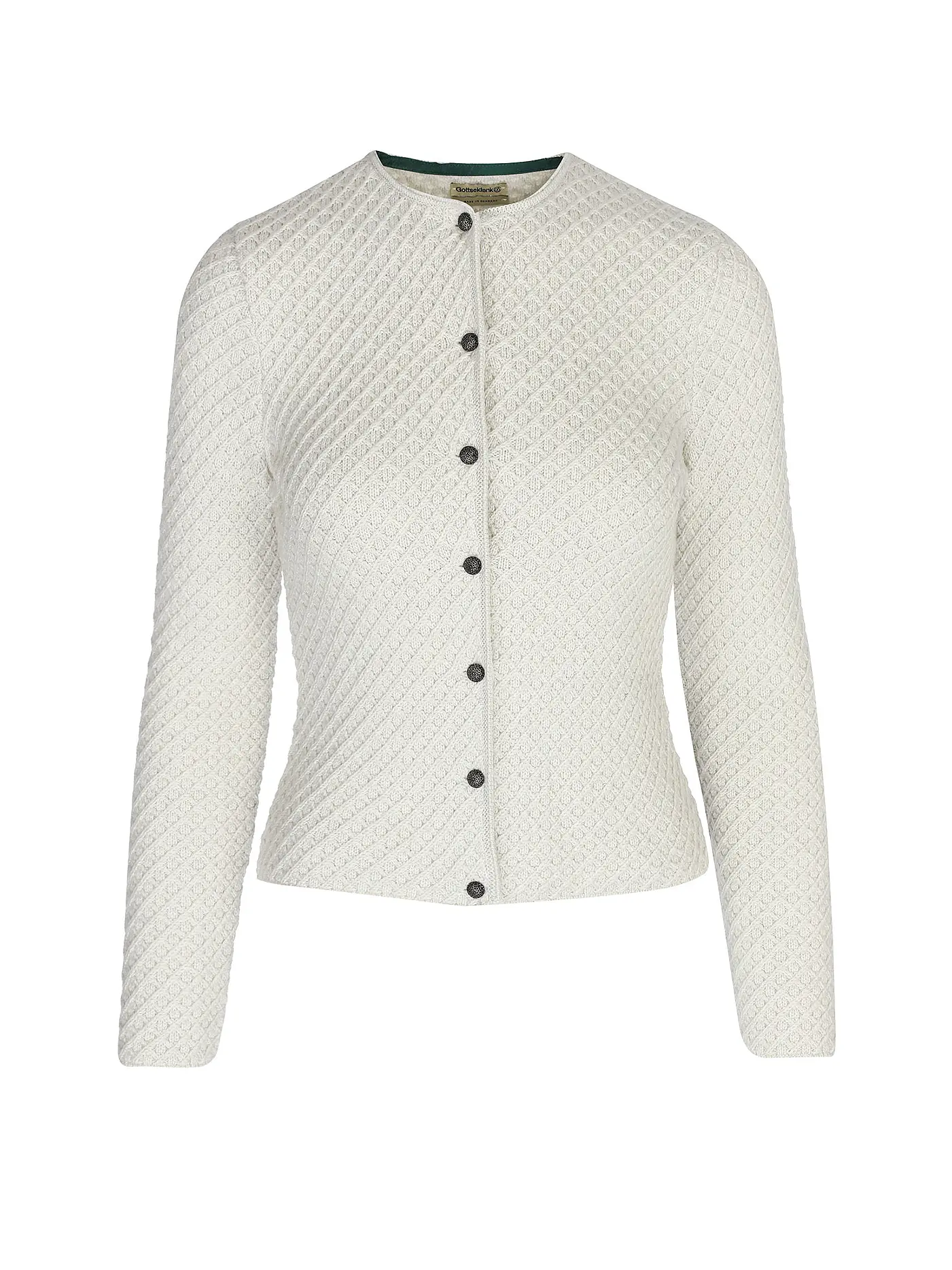 GOTTSEIDANK | Trachten Strickjacke VEVI  | creme