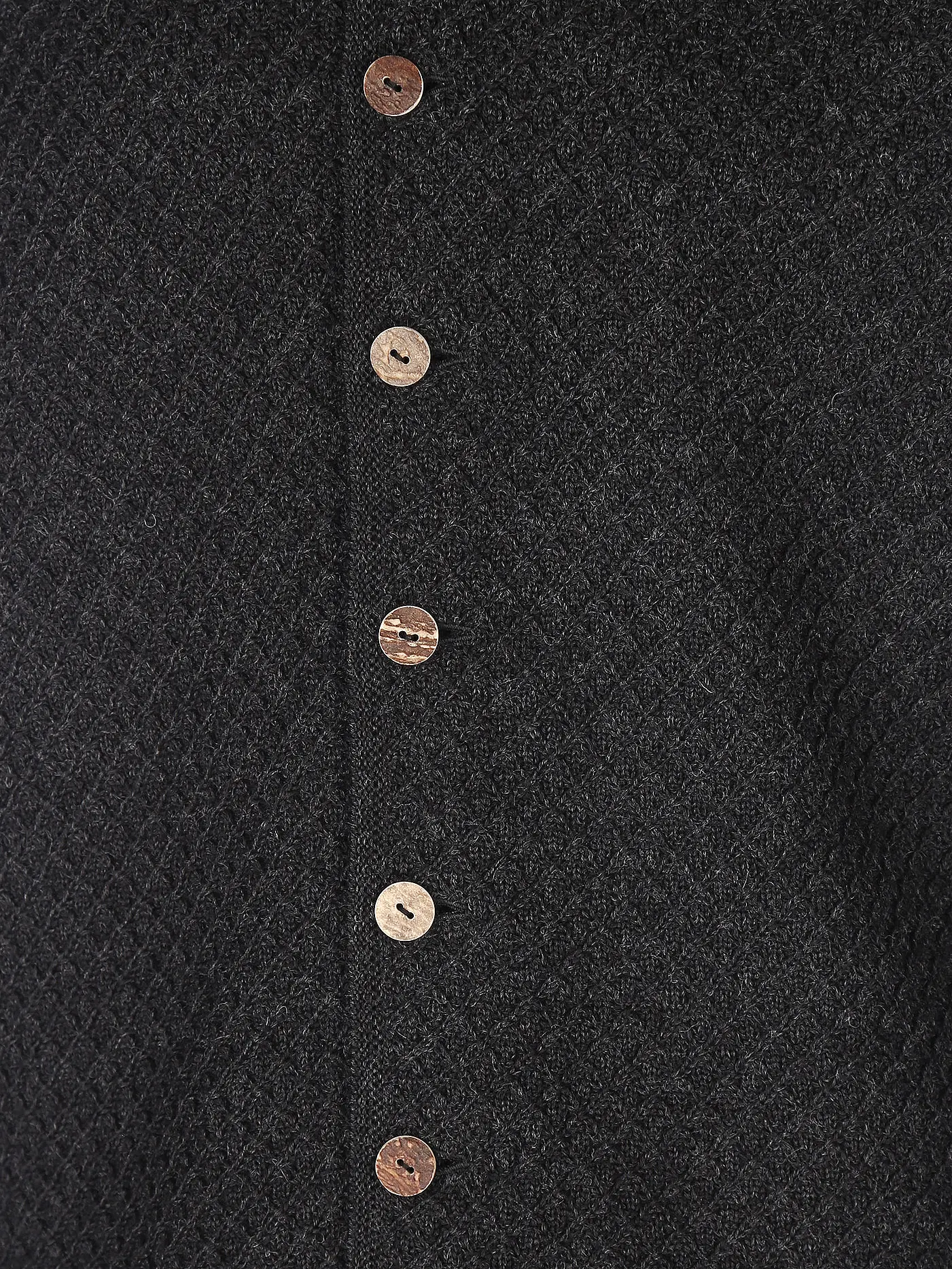 GOTTSEIDANK | Trachten Strickjacke XAVER | schwarz