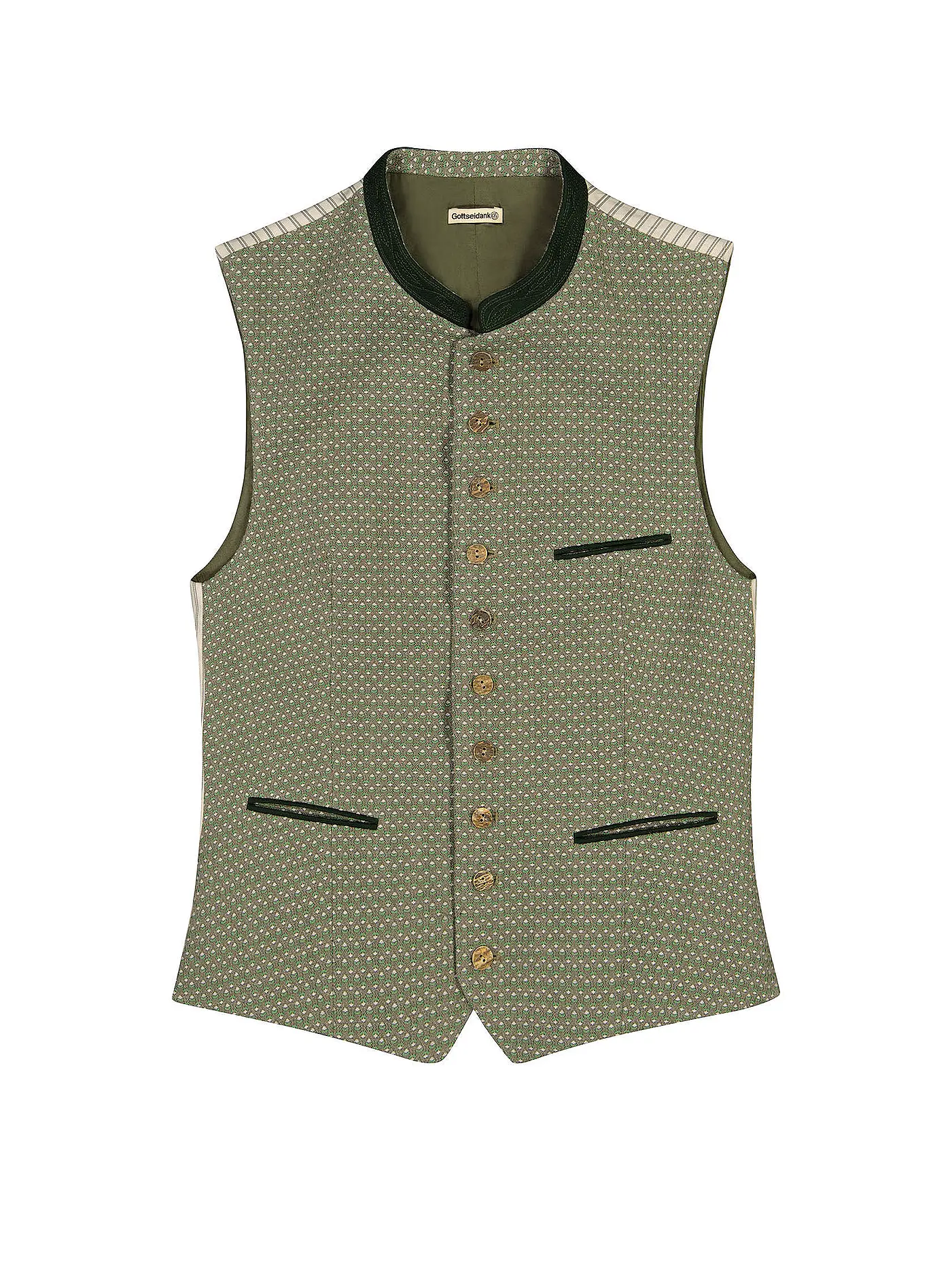 GOTTSEIDANK | Trachtengilet KONSTANTIN | dunkelgrün