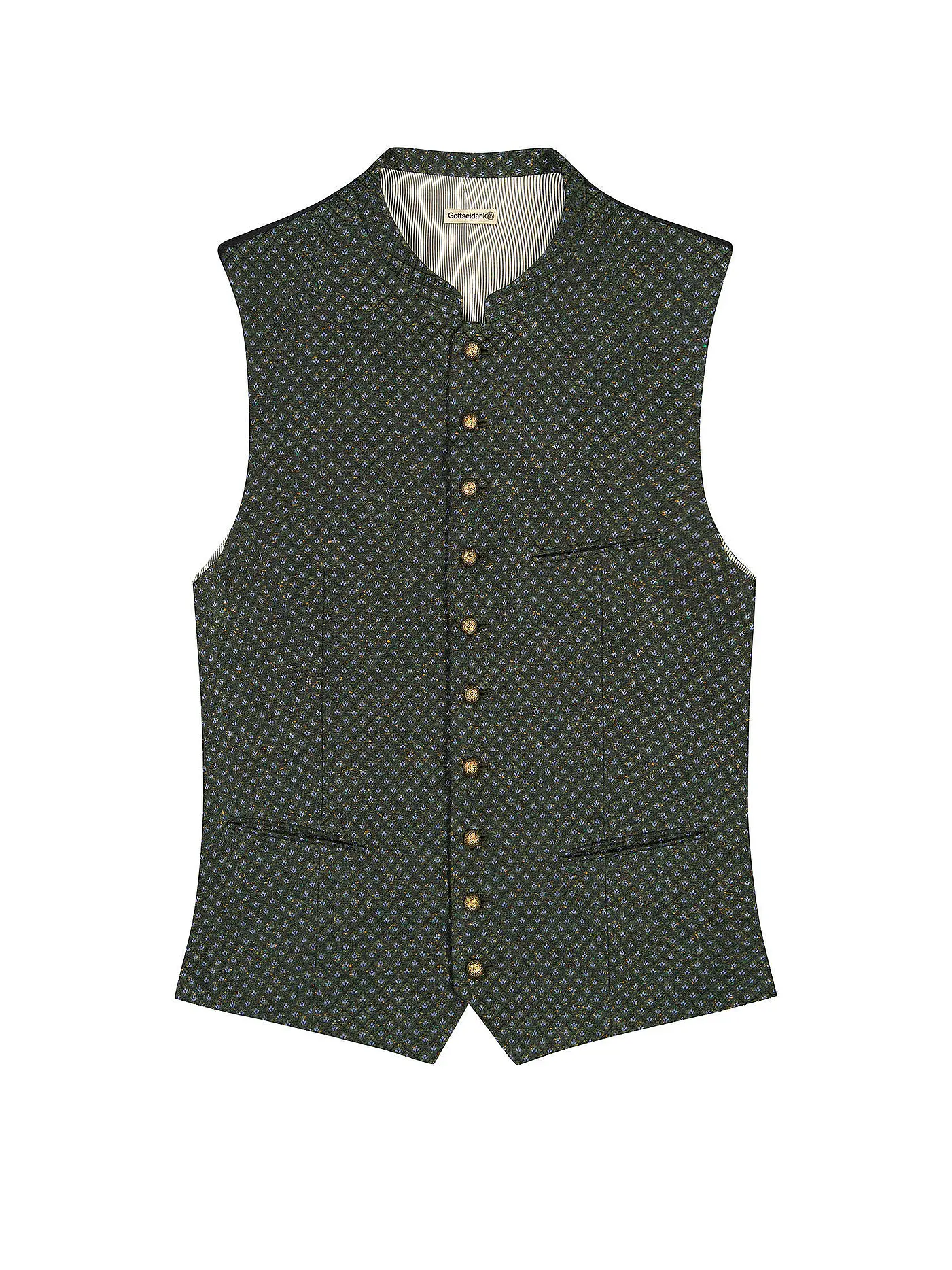 GOTTSEIDANK | Trachtengilet KONSTANTIN | dunkelgrün