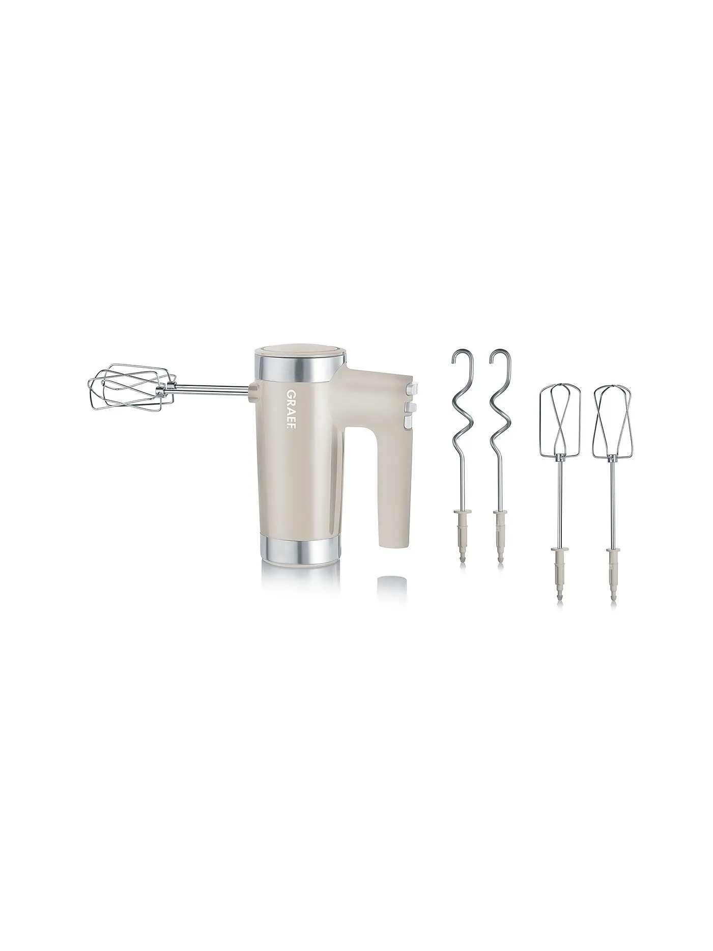 GRAEF | Handmixer HM508 600 Watt Taupe | camel