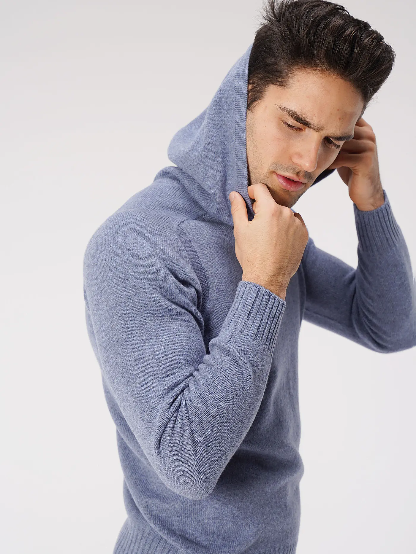 GRAN SASSO | Kapuzensweater - Hoodie  | blau