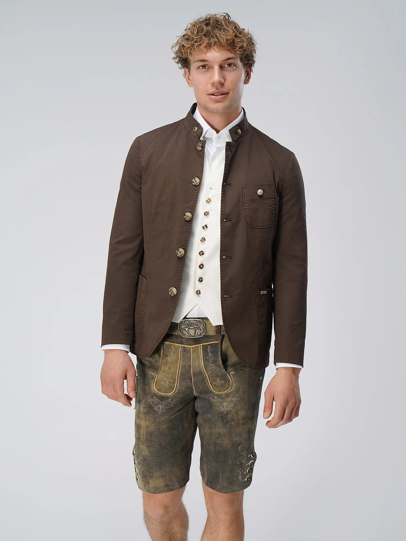 GRASEGGER | Anzugweste XANTEN | creme