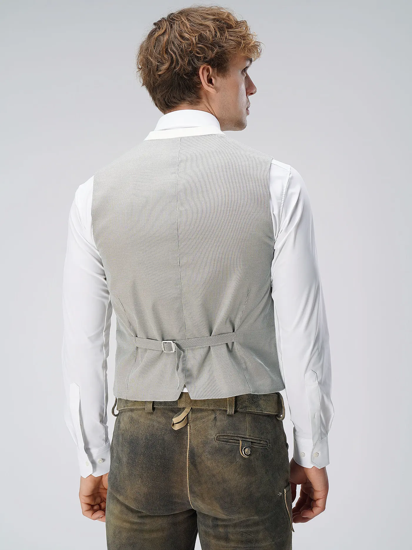 GRASEGGER | Anzugweste XANTEN | creme