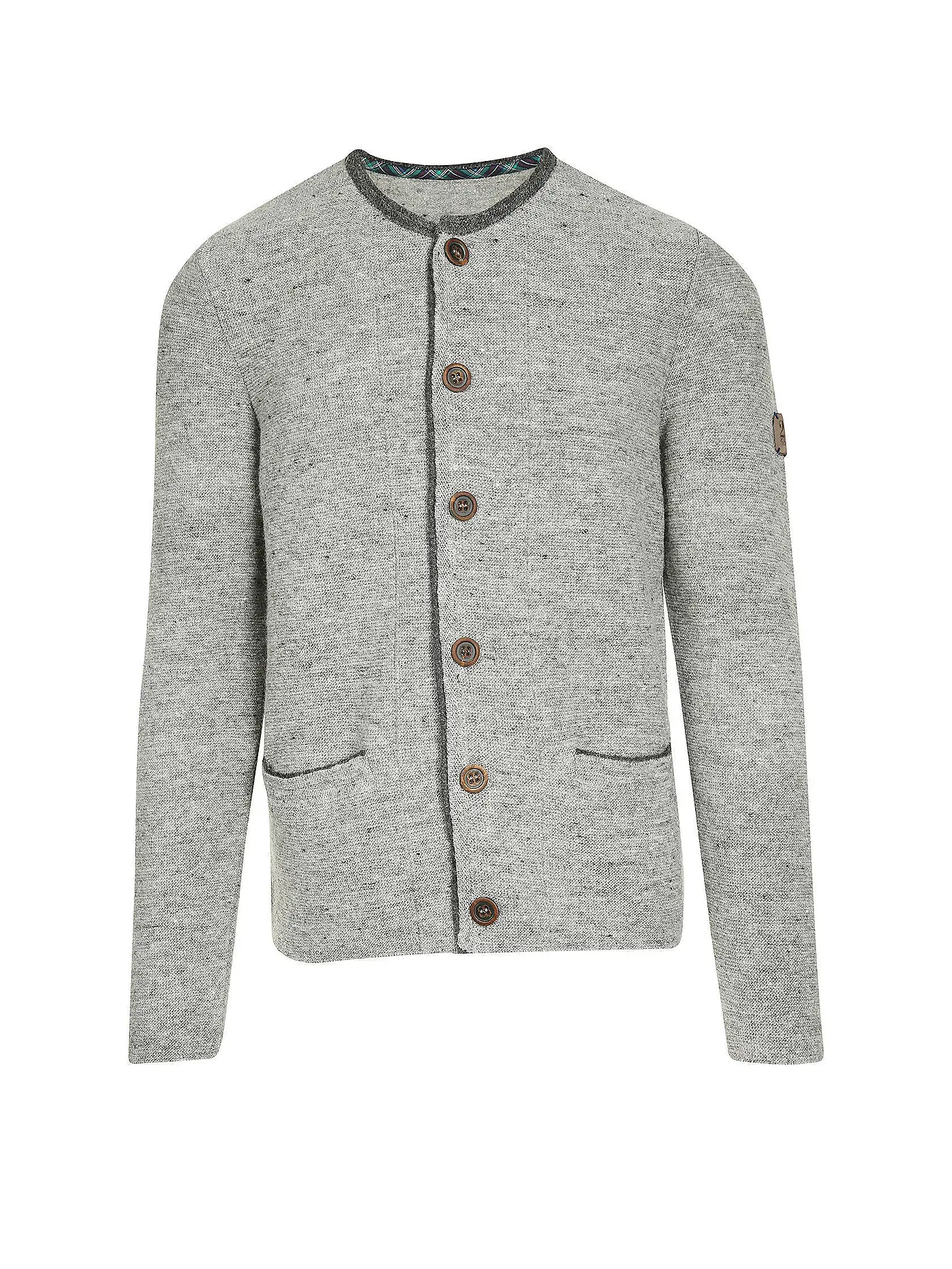 GRASEGGER | Trachten Strickjacke  | grau