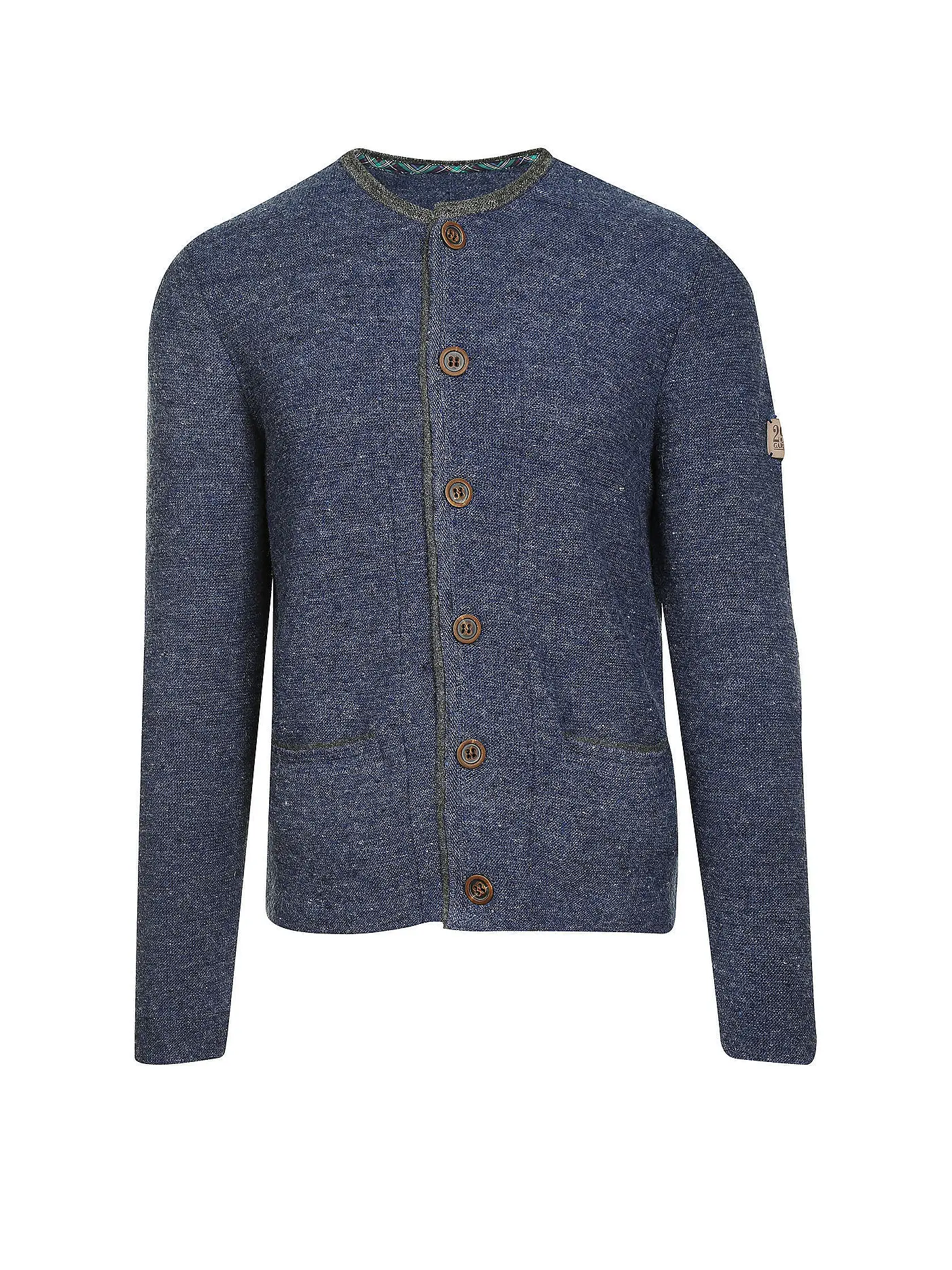 GRASEGGER | Trachten Strickjacke  | blau