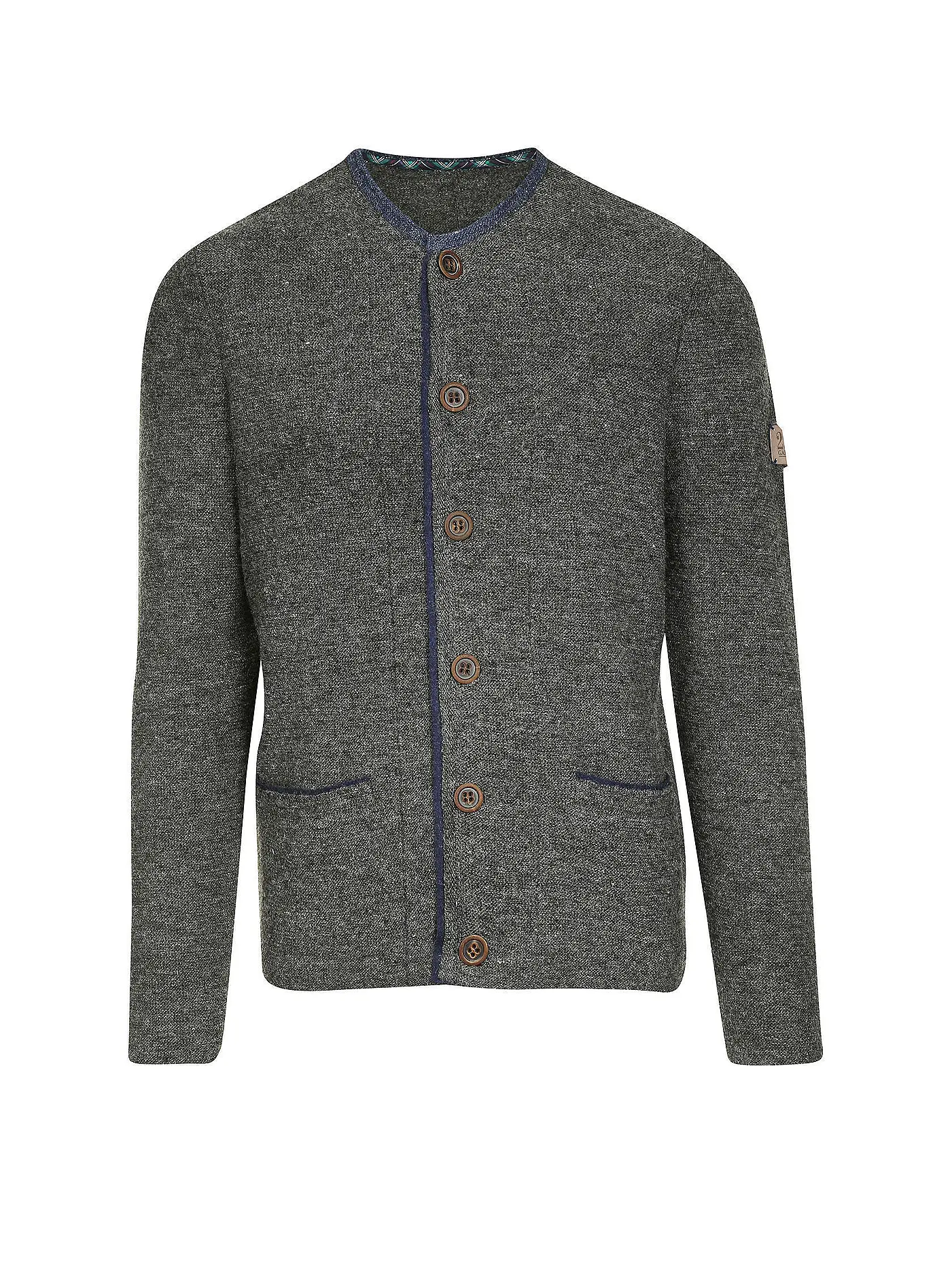 GRASEGGER | Trachten Strickjacke  | grau