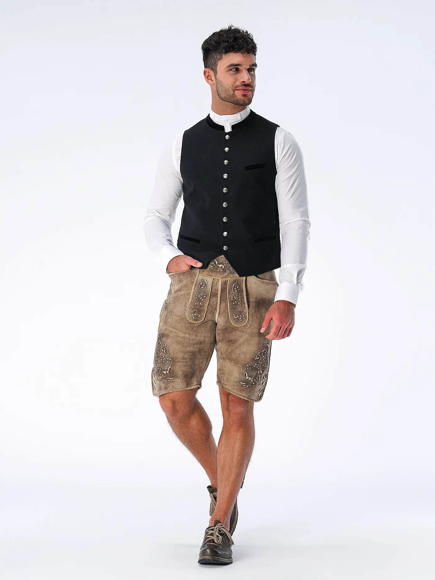 GRASEGGER | Trachtengilet HELLER 7 | schwarz
