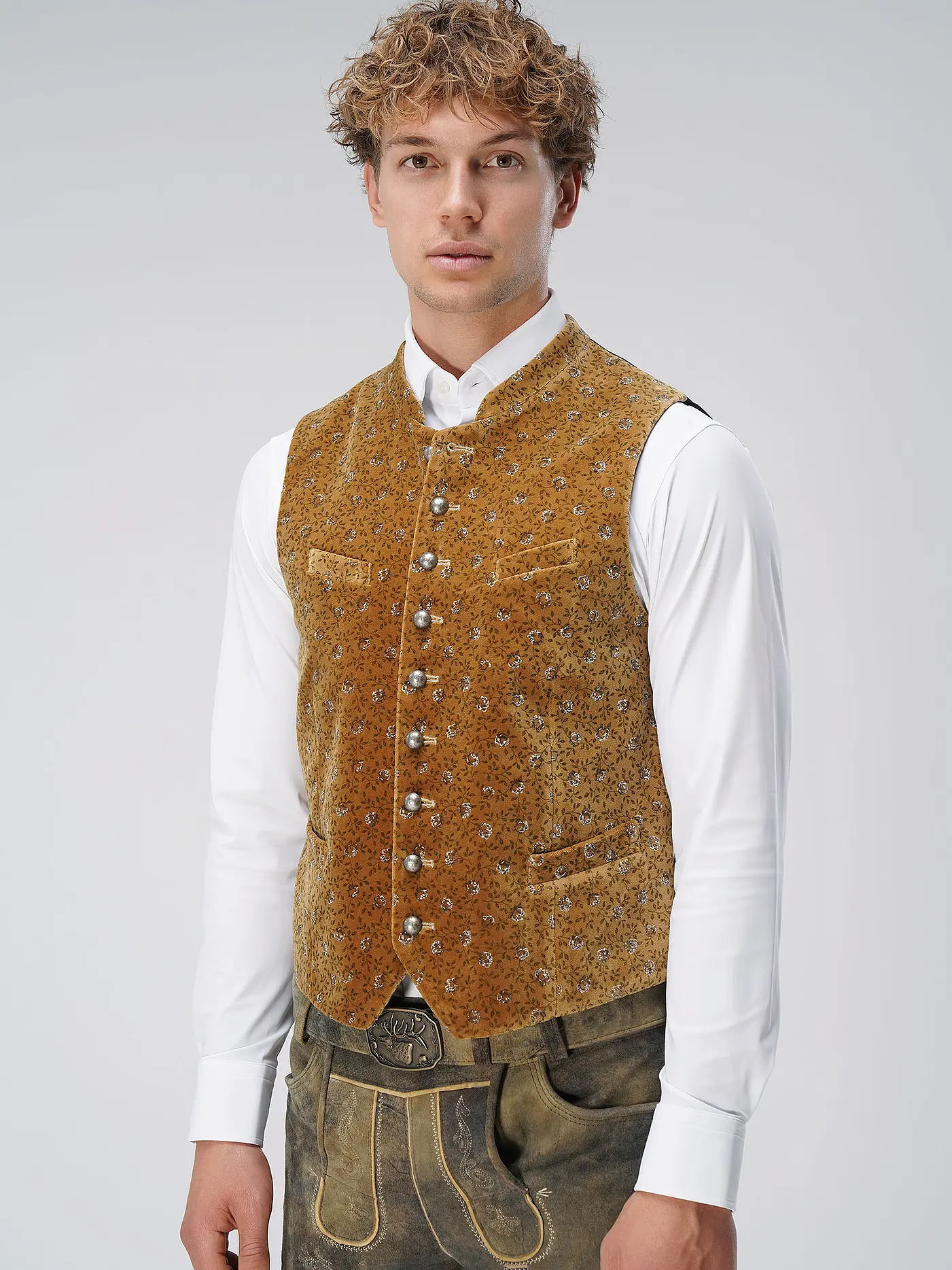 GRASEGGER | Trachtengilet XENO 5 | beige