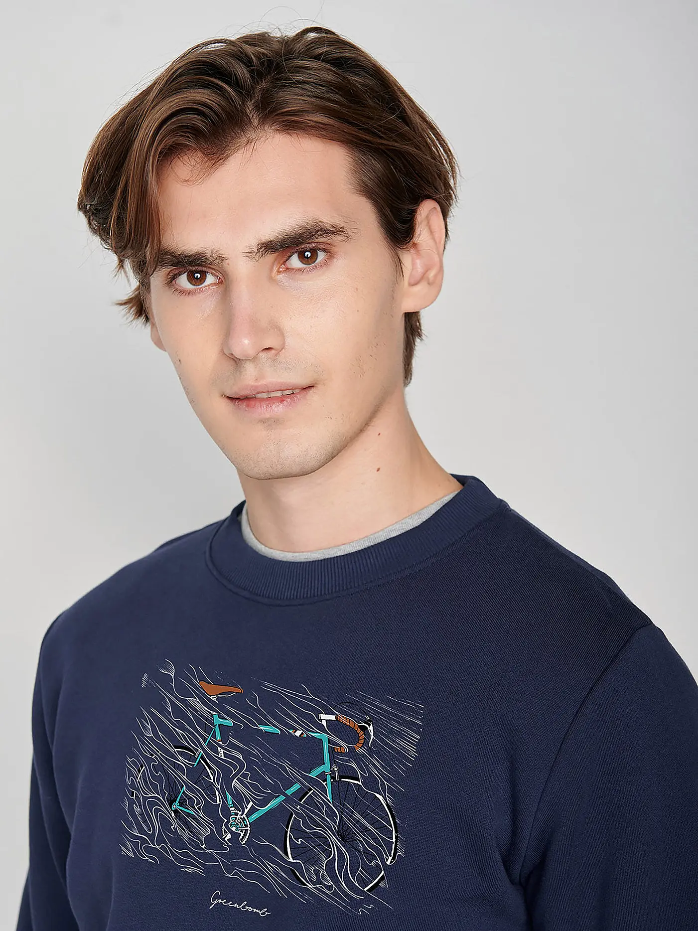 GREENBOMB | Sweater BIKE STORM | blau