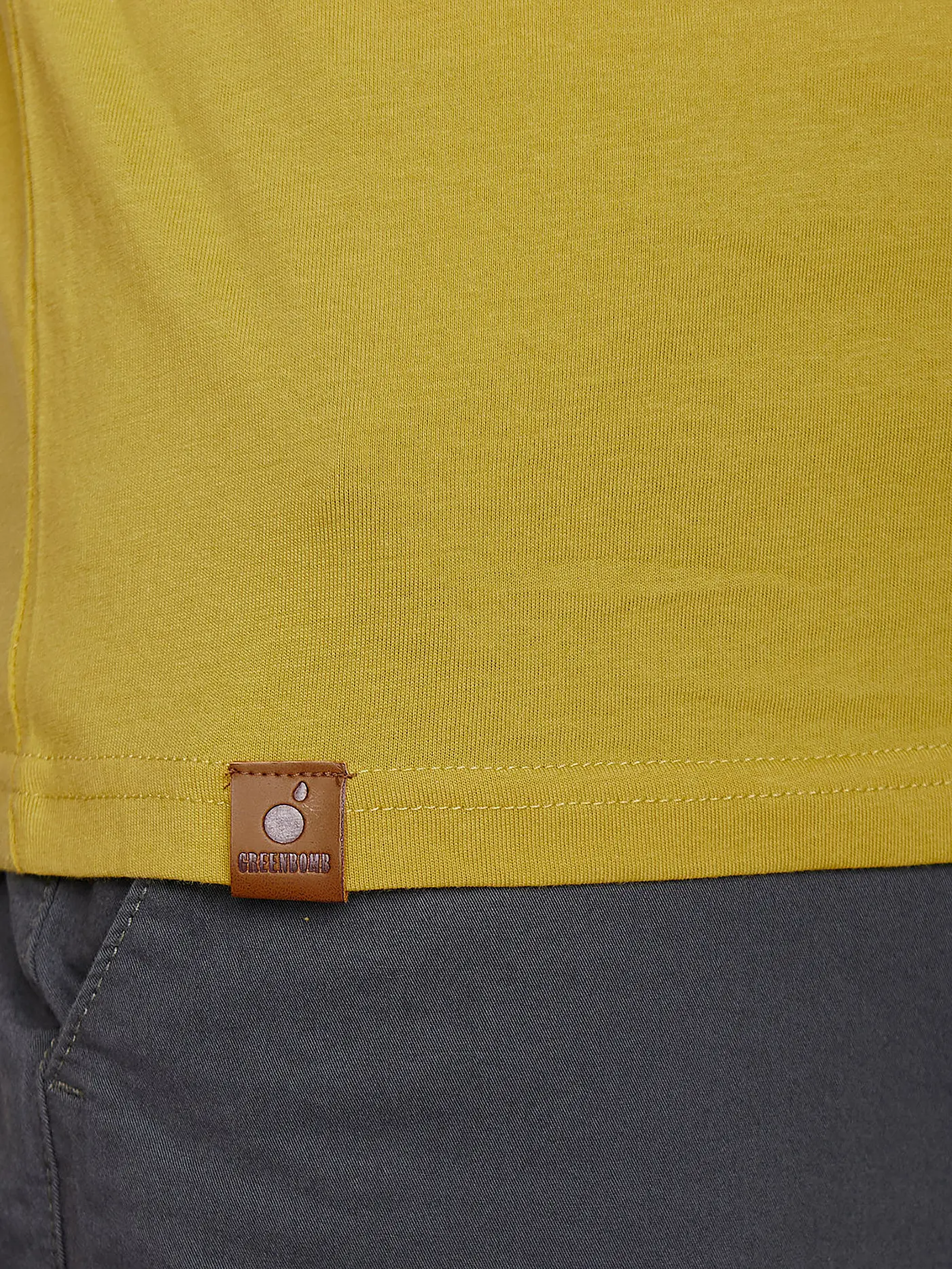 GREENBOMB | T-Shirt BIKE MIX | gelb
