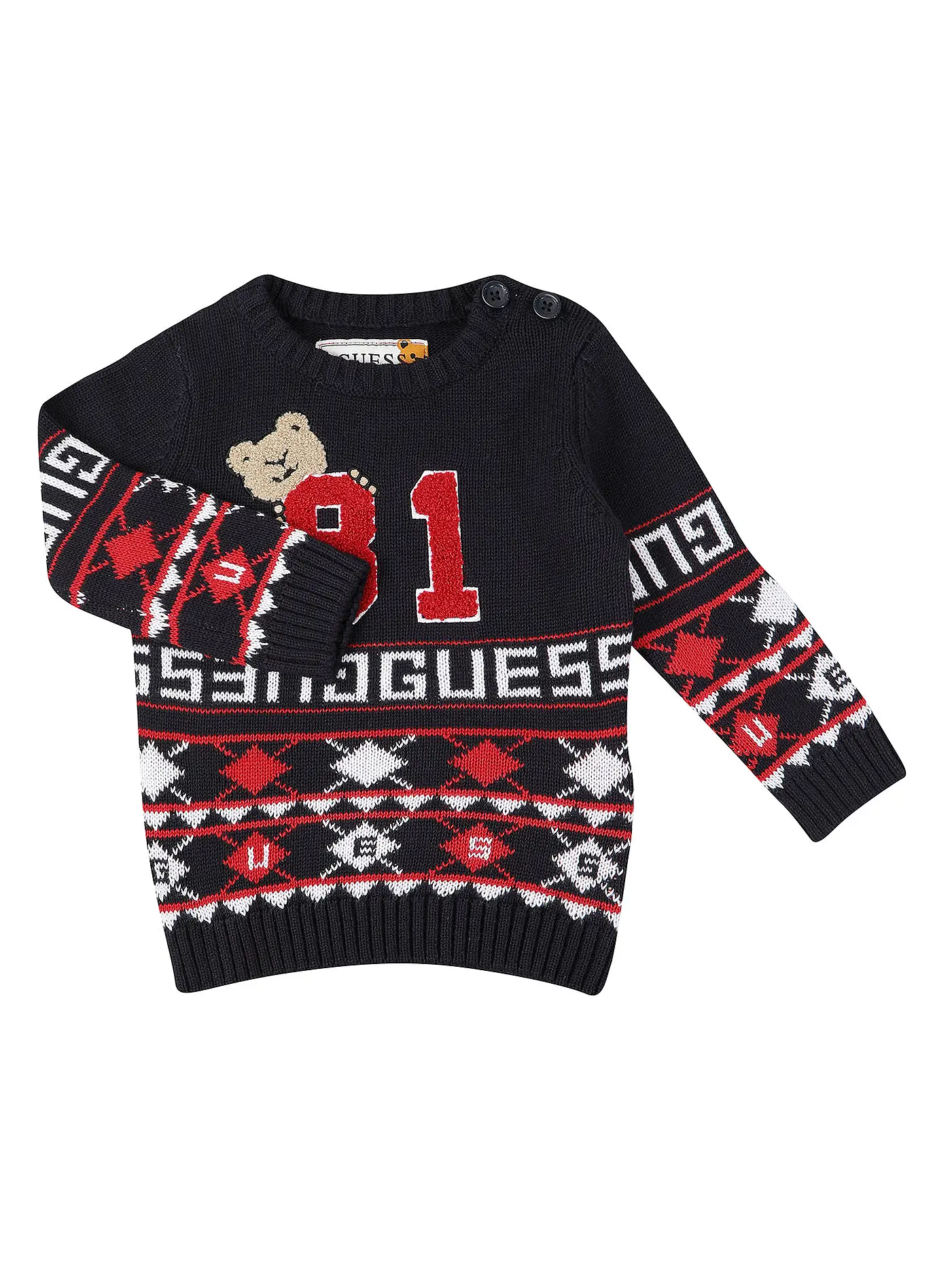 GUESS | Baby Jungen Pullover | dunkelblau