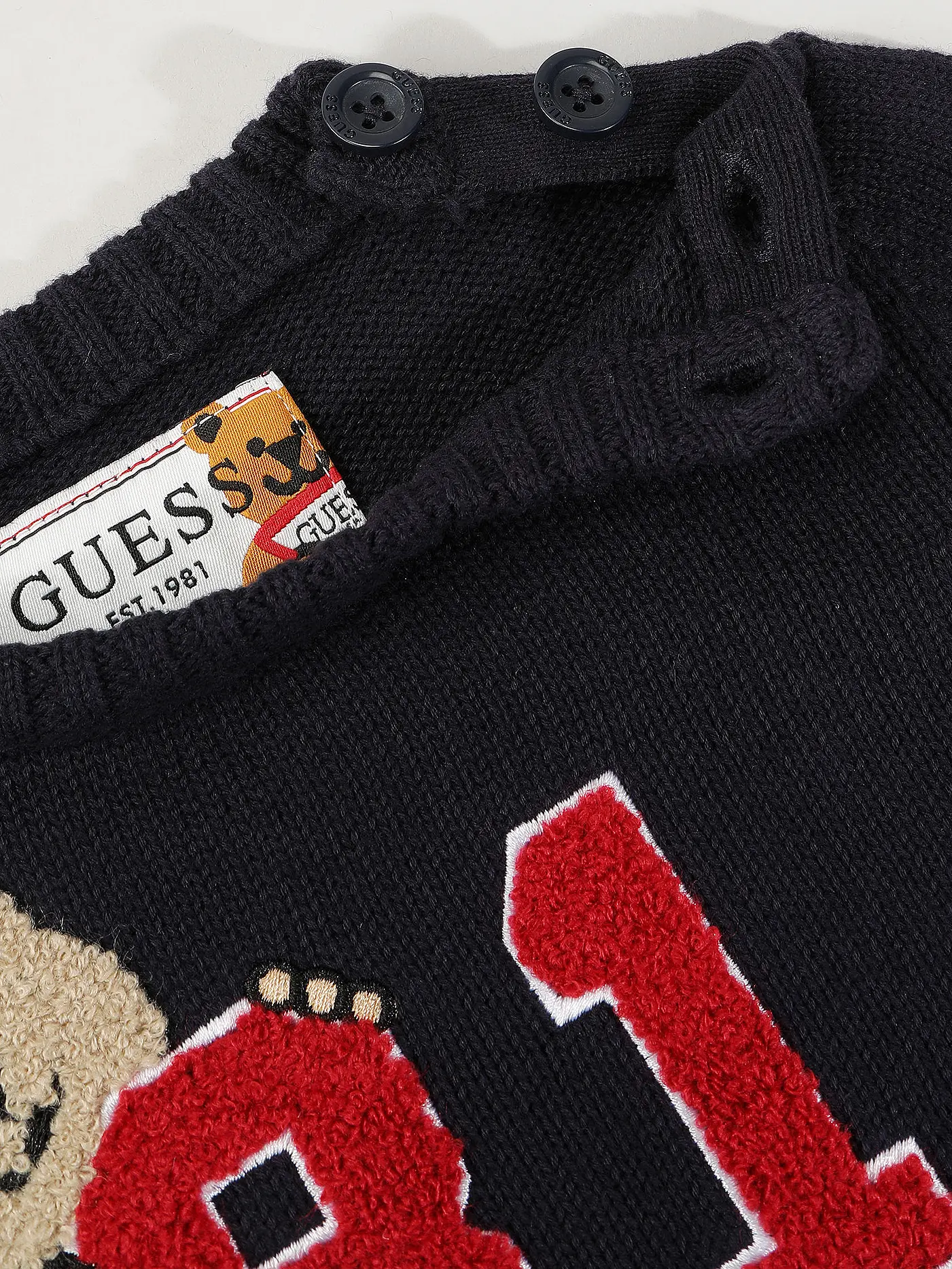 GUESS | Baby Jungen Pullover | dunkelblau
