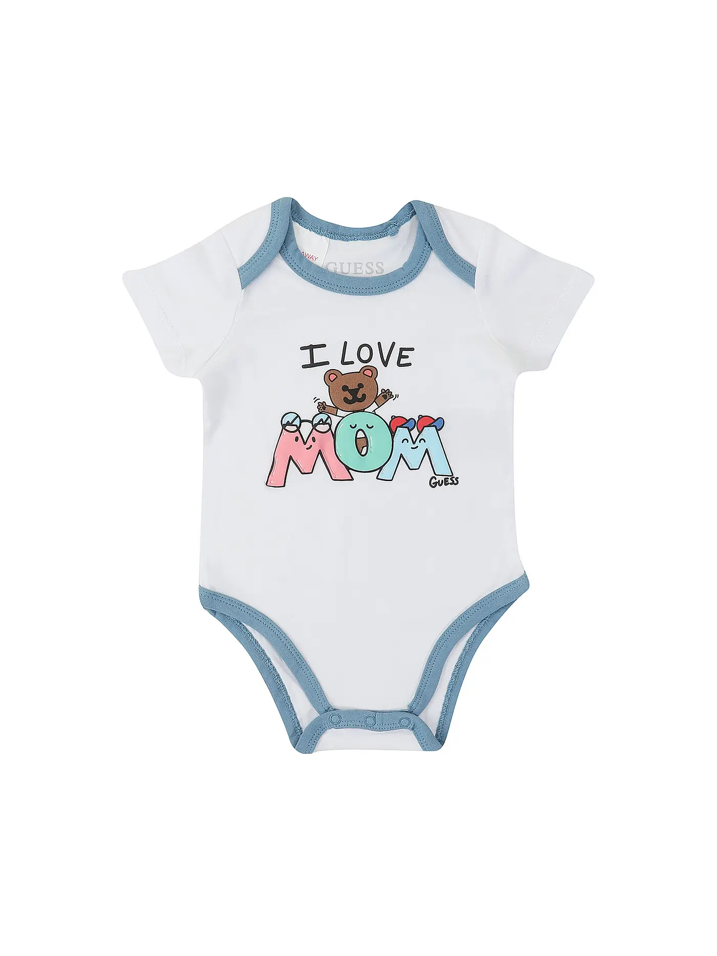 GUESS | Baby Set 2 teilig Baby Bodys Hose  | blau