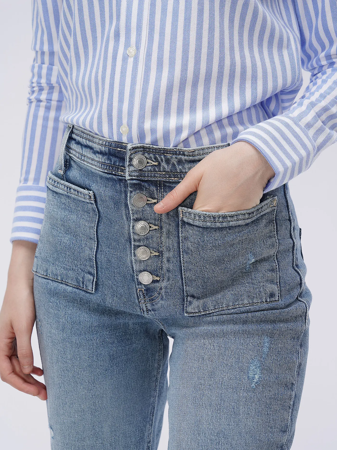 GUESS | Jeans Flared Fit 80 EXPOSED | hellblau