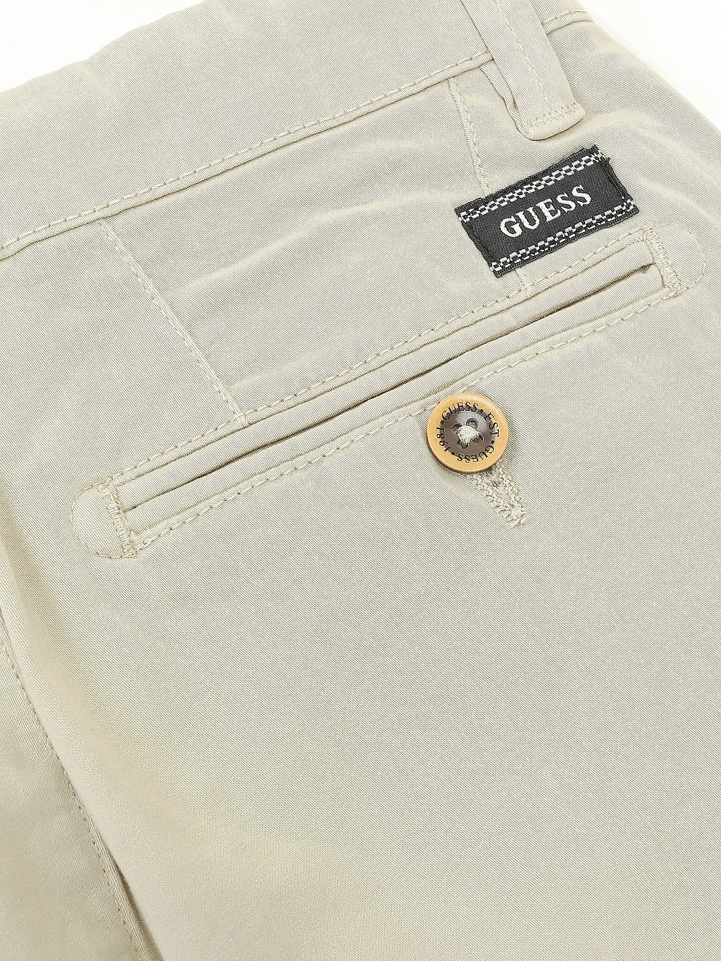GUESS | Jungen Chino SATEEN | beige